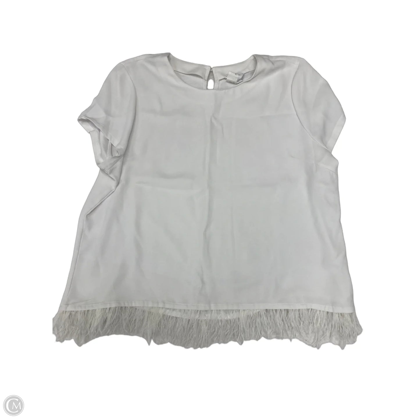 Top Short Sleeve By Crown And Ivy In White, Size: Xxl