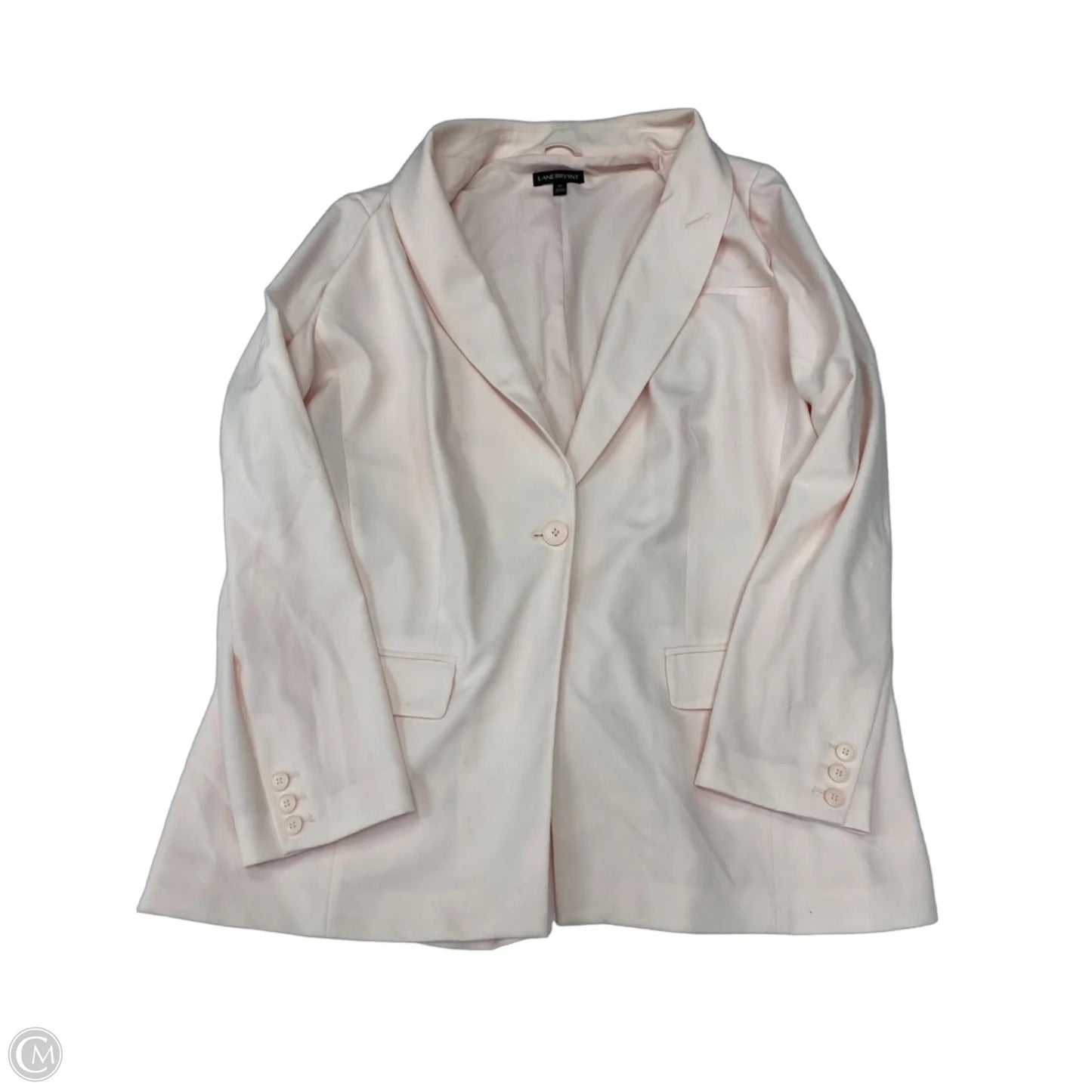 Blazer By Lane Bryant In Pink, Size: 2x