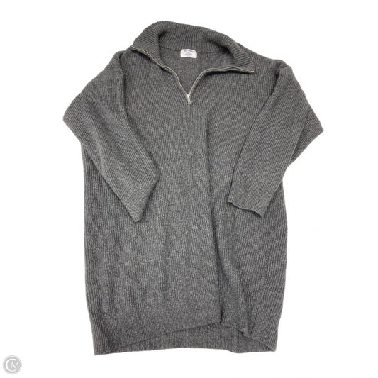 Dress Casual Midi By Old Navy In Grey, Size: Xxl