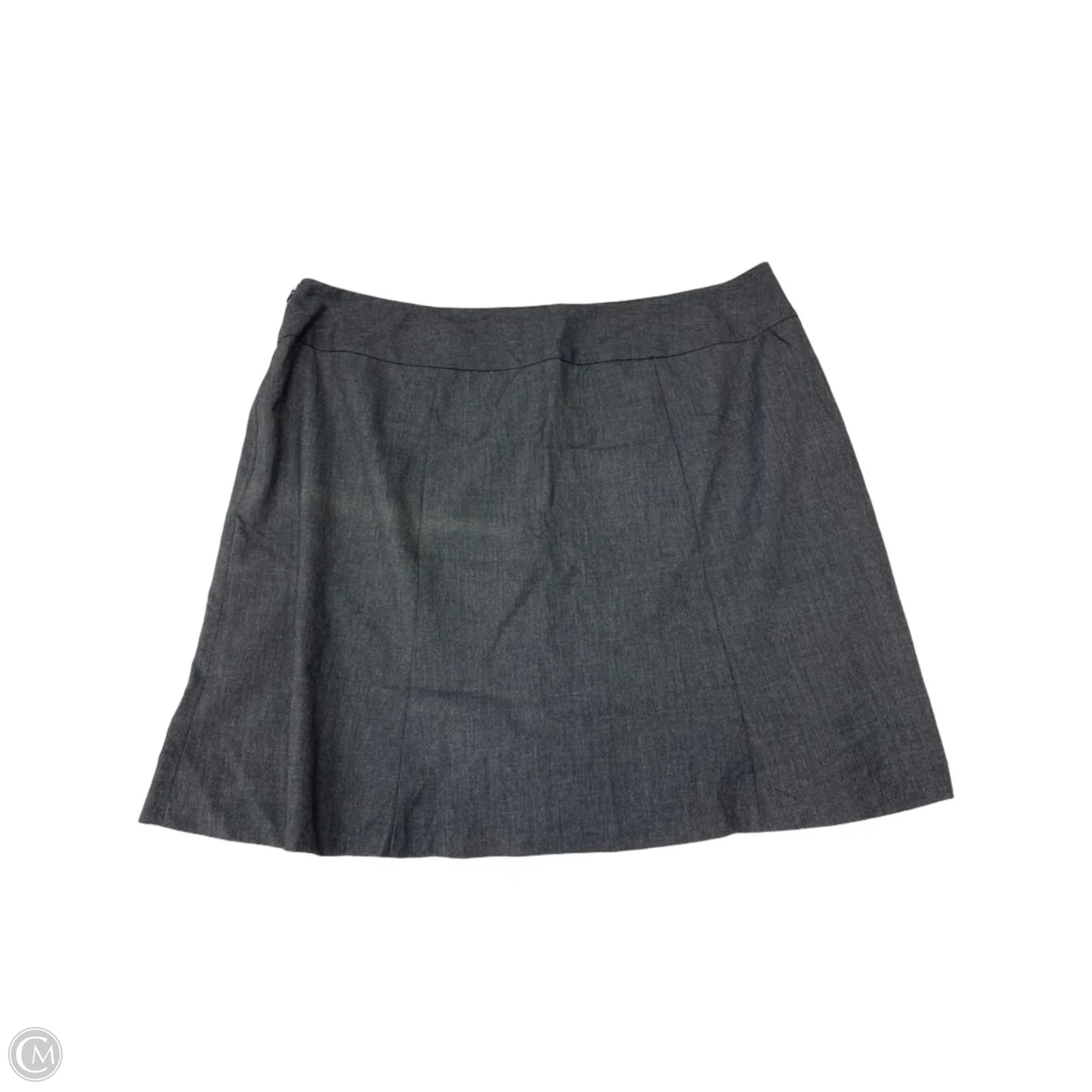 Skirt Mini & Short By Eloquii In Grey, Size: 20