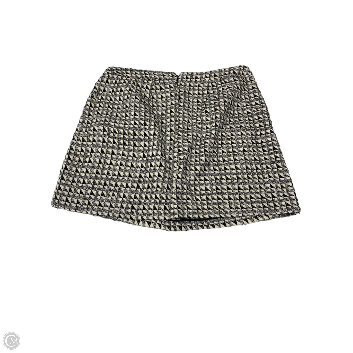 Skirt Mini & Short By Eloquii In Black & Cream, Size: 22