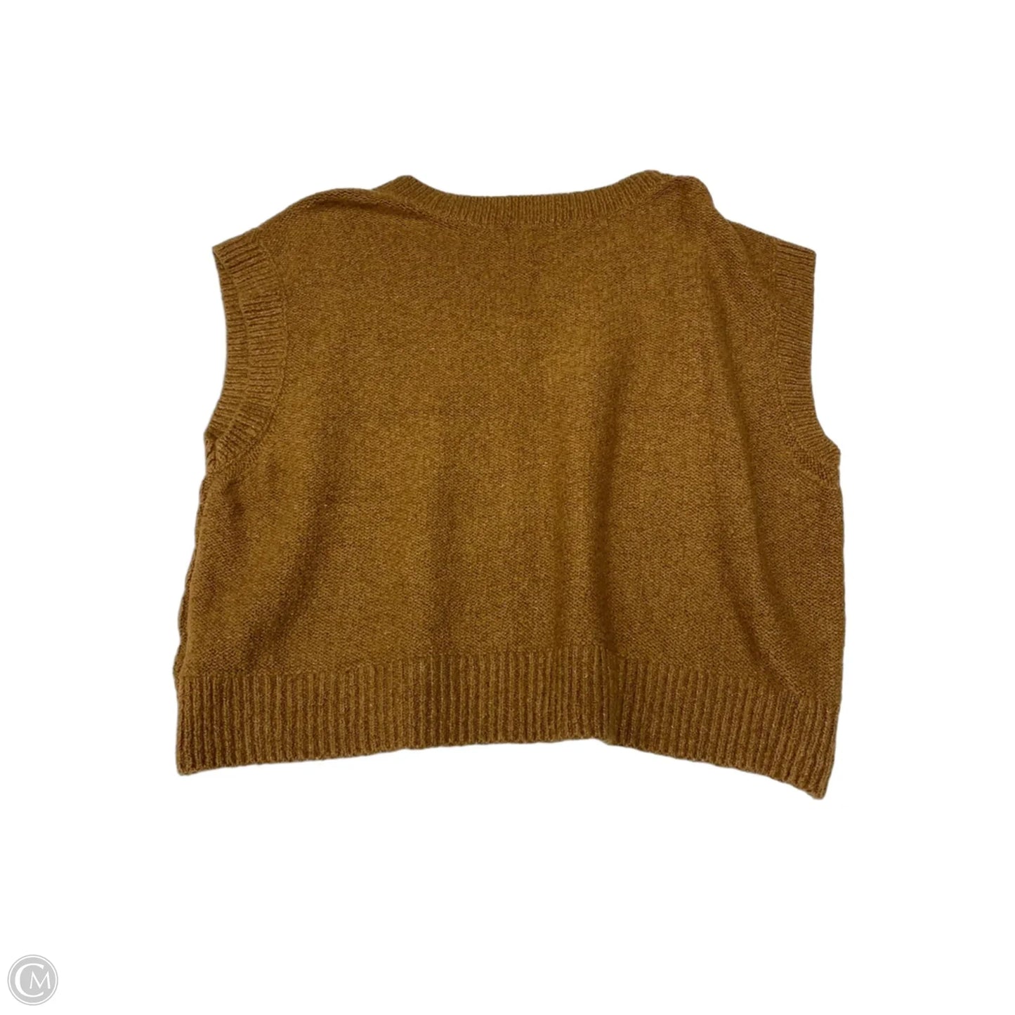 Vest Sweater By Old Navy In Brown, Size: Xl