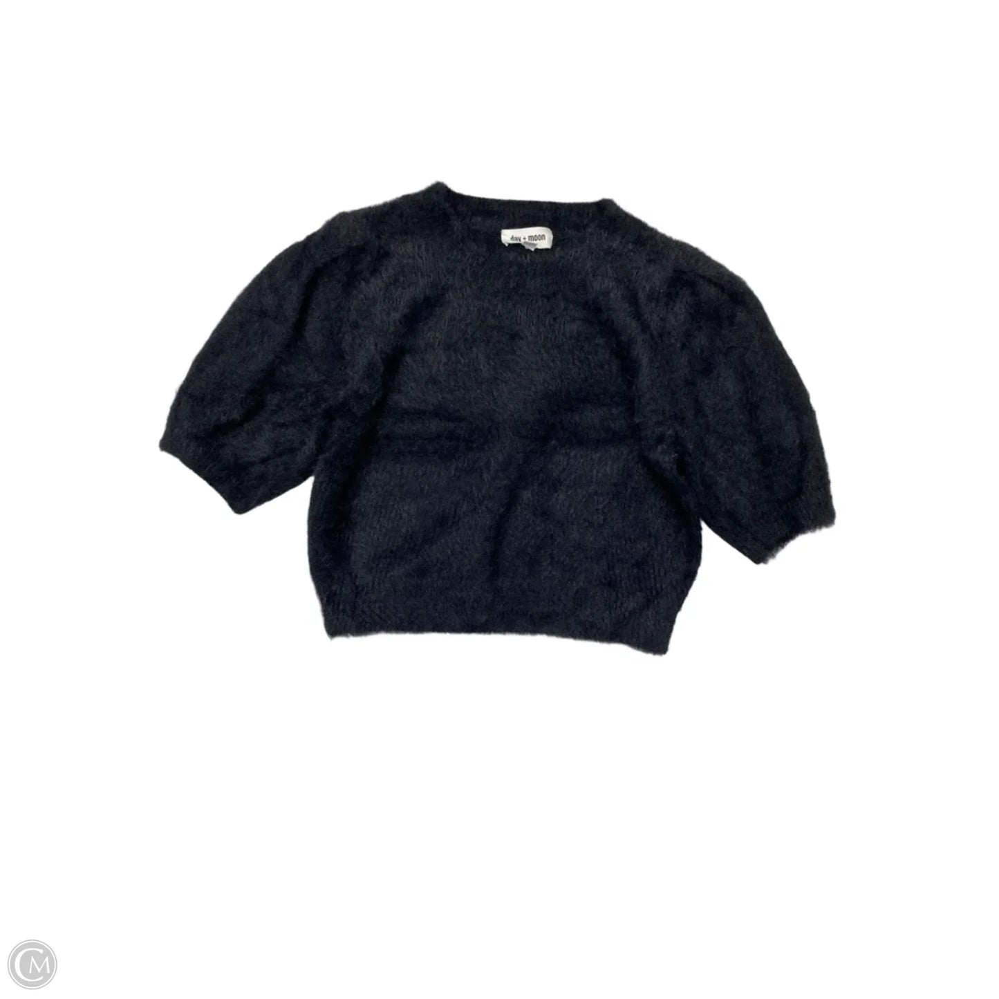 Top 3/4 Sleeve By Day + Moon In Black, Size: M