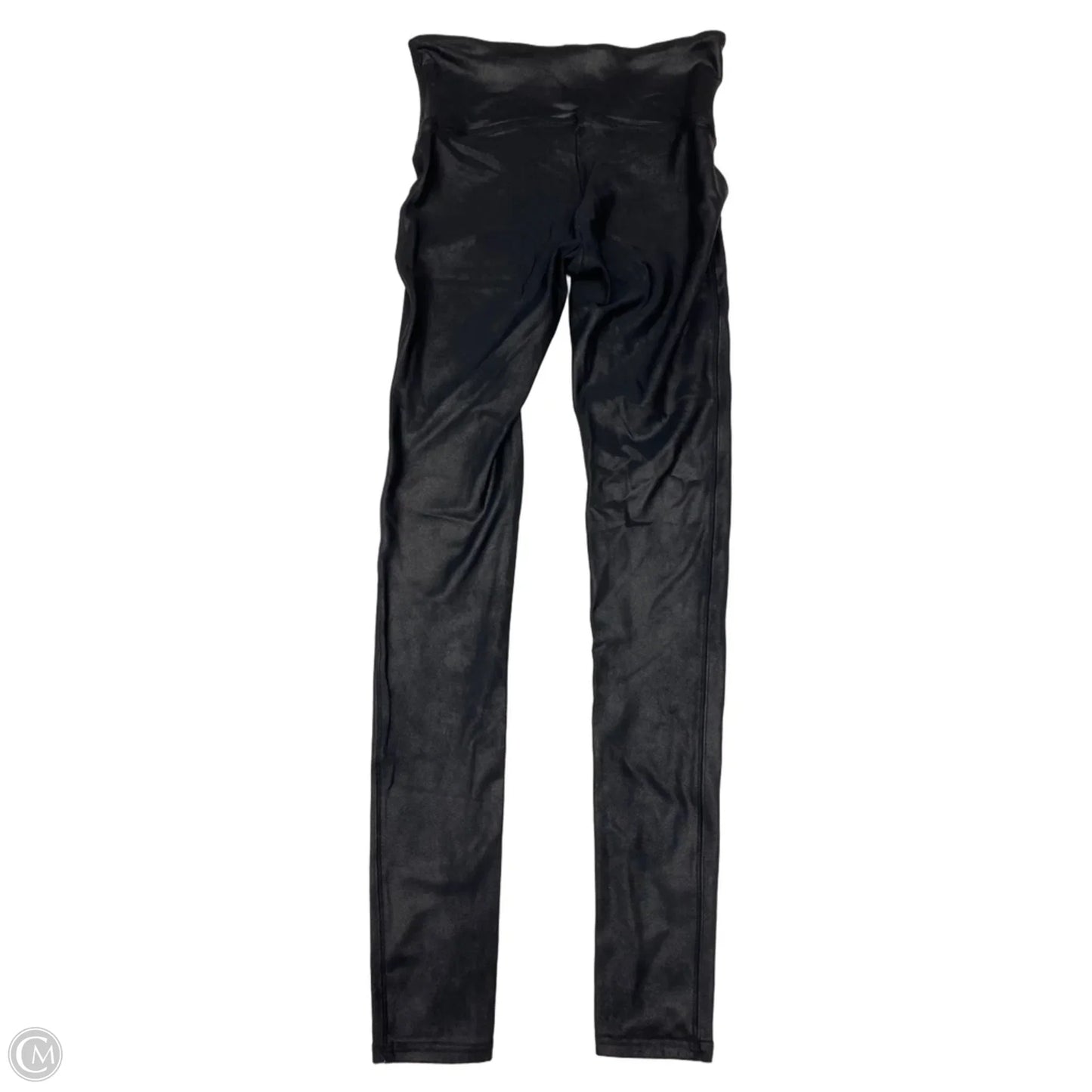 Athletic Leggings By Spanx In Black, Size: M