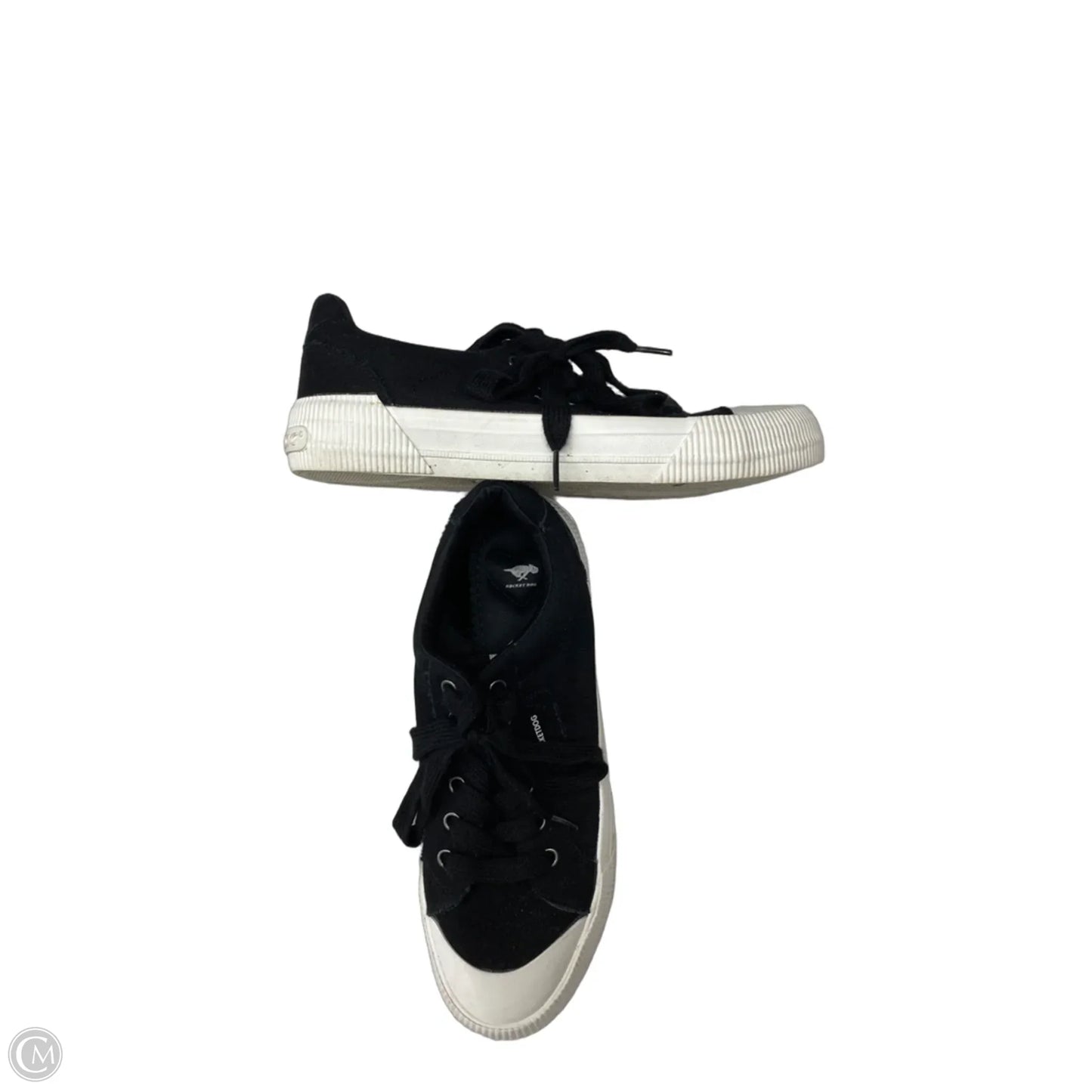 Shoes Athletic By Rocket Dogs In Black & White, Size: 10