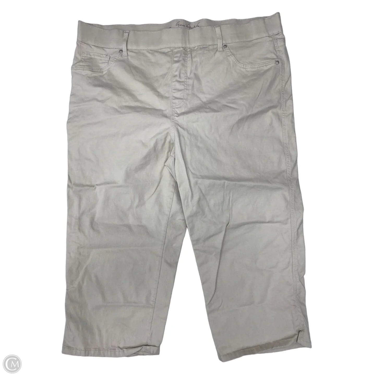 Pants Chinos & Khakis By Gloria Vanderbilt In Tan, Size: 20