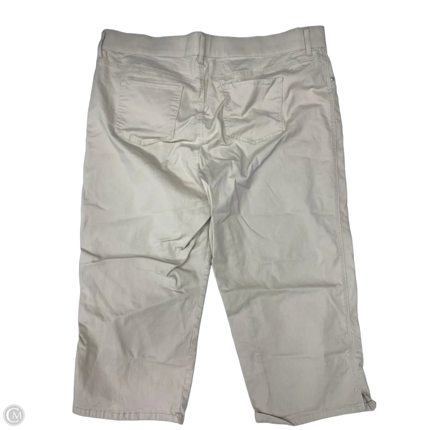 Pants Chinos & Khakis By Gloria Vanderbilt In Tan, Size: 20