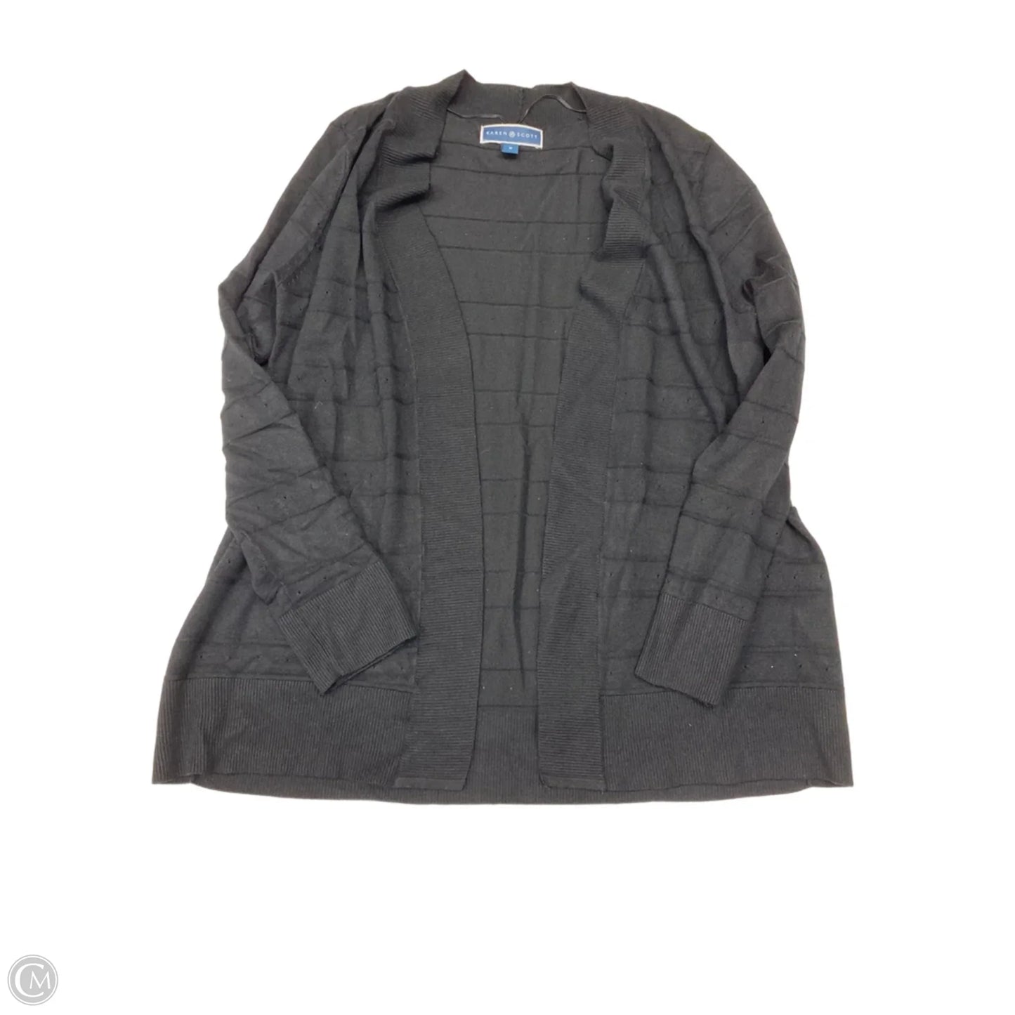 Cardigan By Karen Scott In Black, Size: M