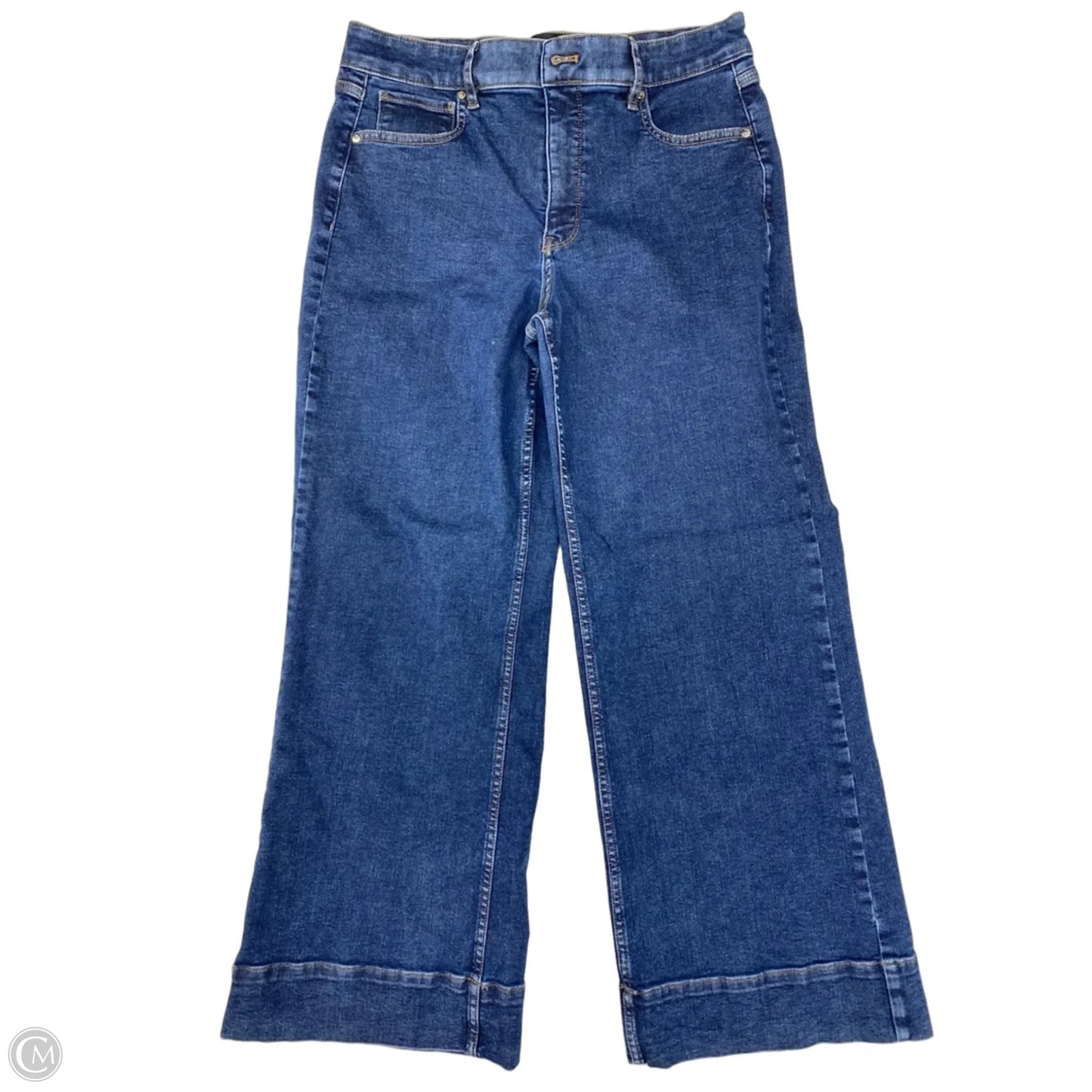 Jeans Wide Leg By White House Black Market In Blue, Size: 8