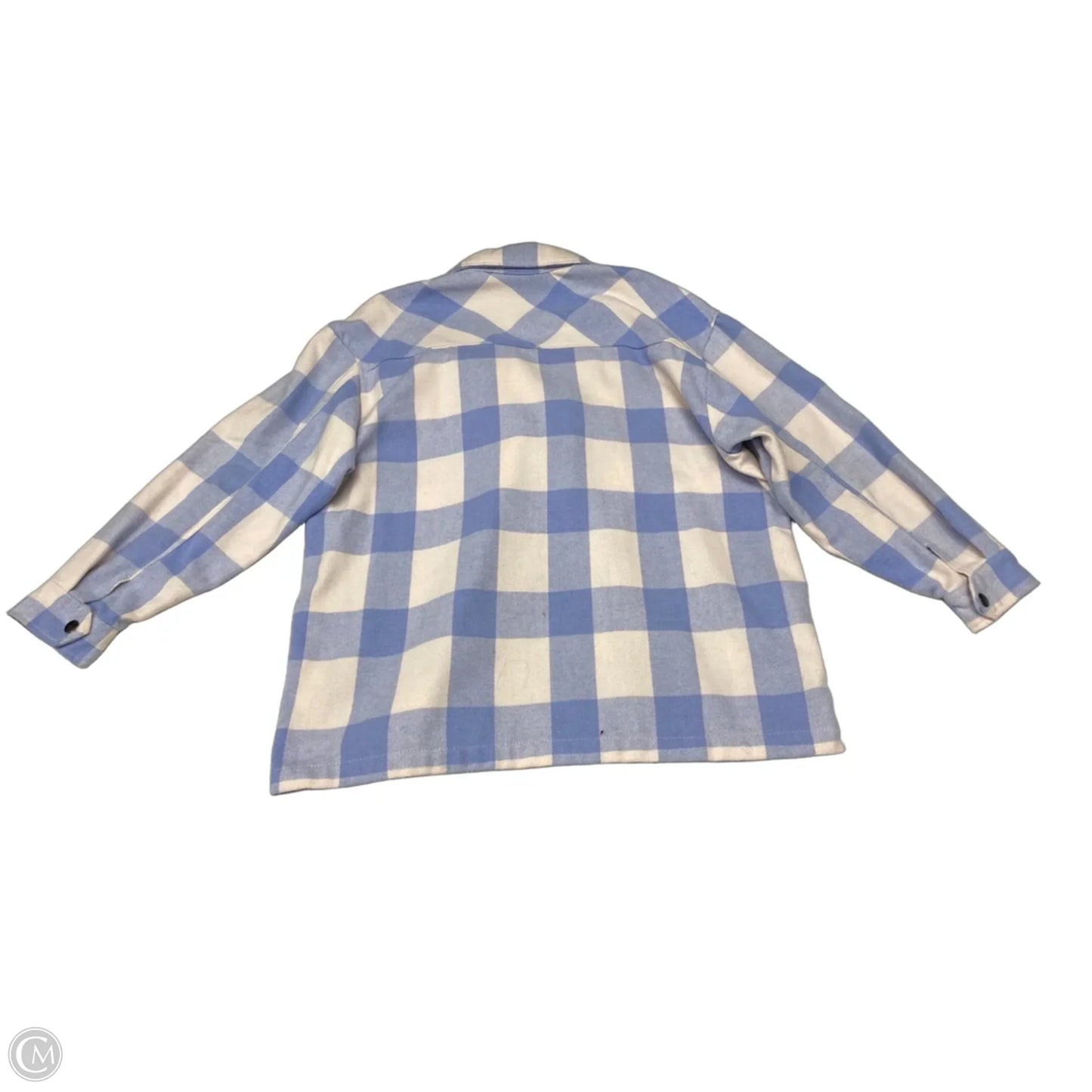 Blazer By Hfx In Blue & White, Size: M