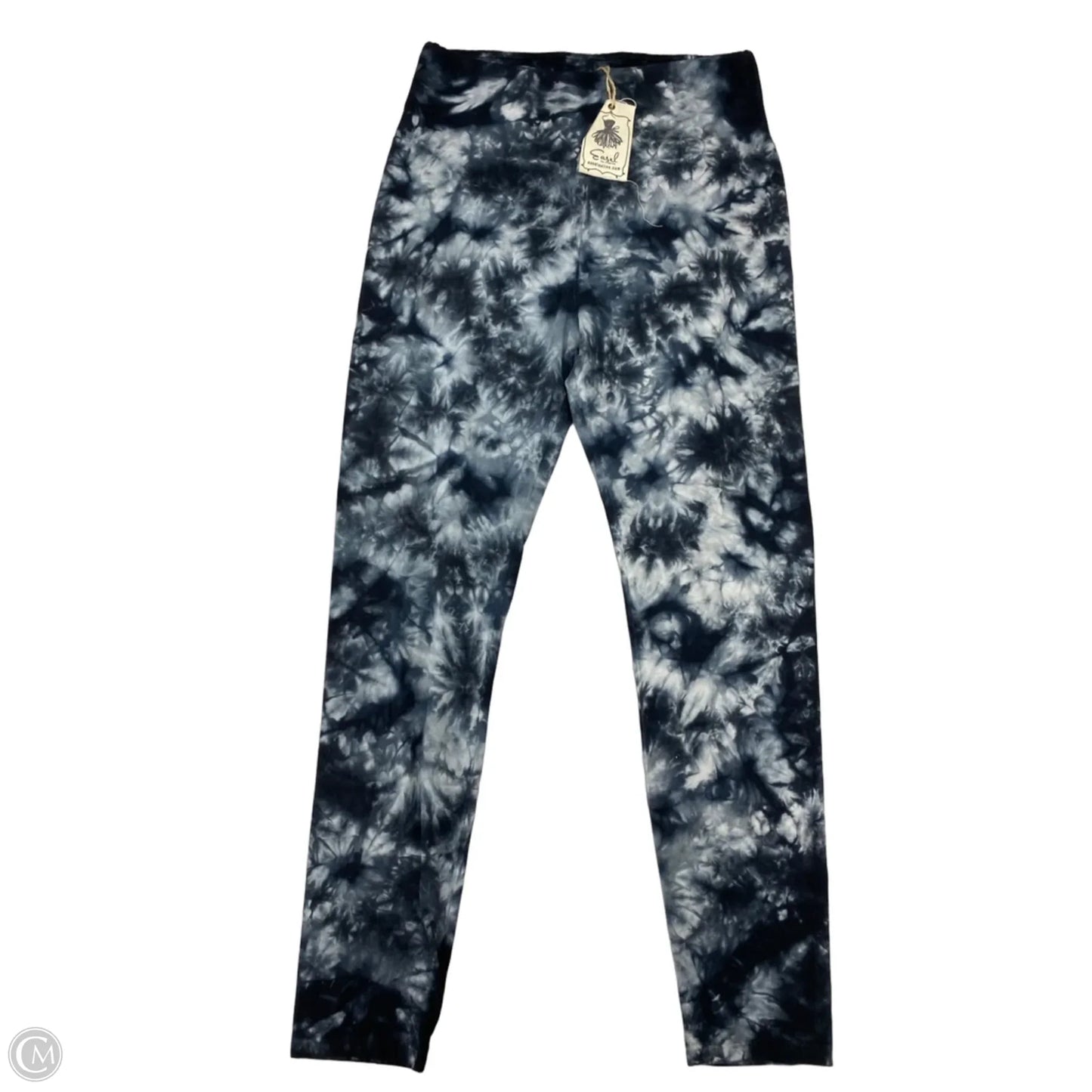 Athletic Leggings By Easel In Black & Grey, Size: L
