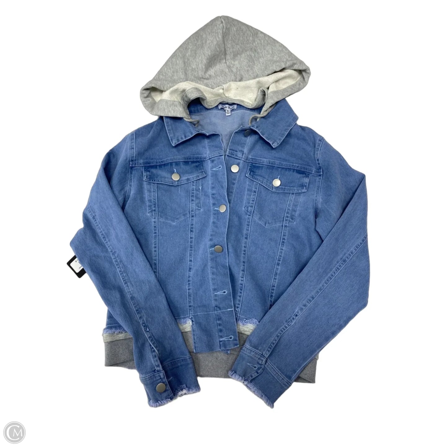 Jacket Denim By White Birch In Blue, Size: S