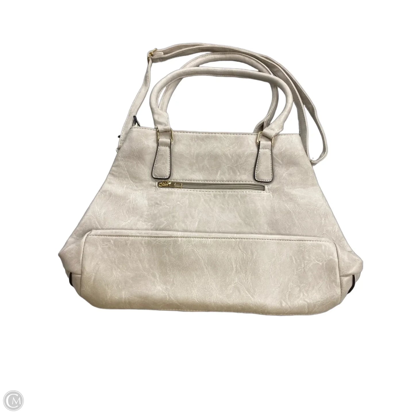 Handbag Leather By Clothes Mentor, Size: Large