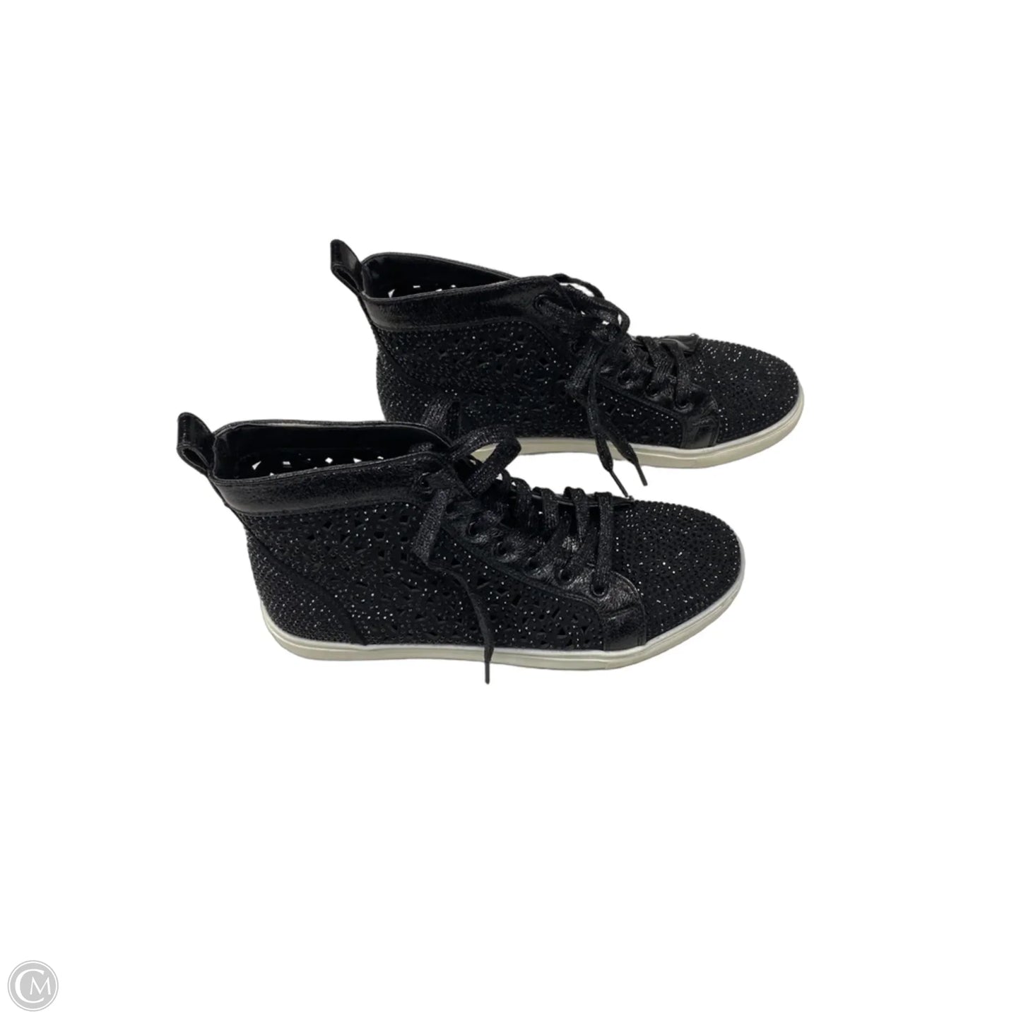 Shoes Sneakers By Clothes Mentor In Black, Size: 8.5
