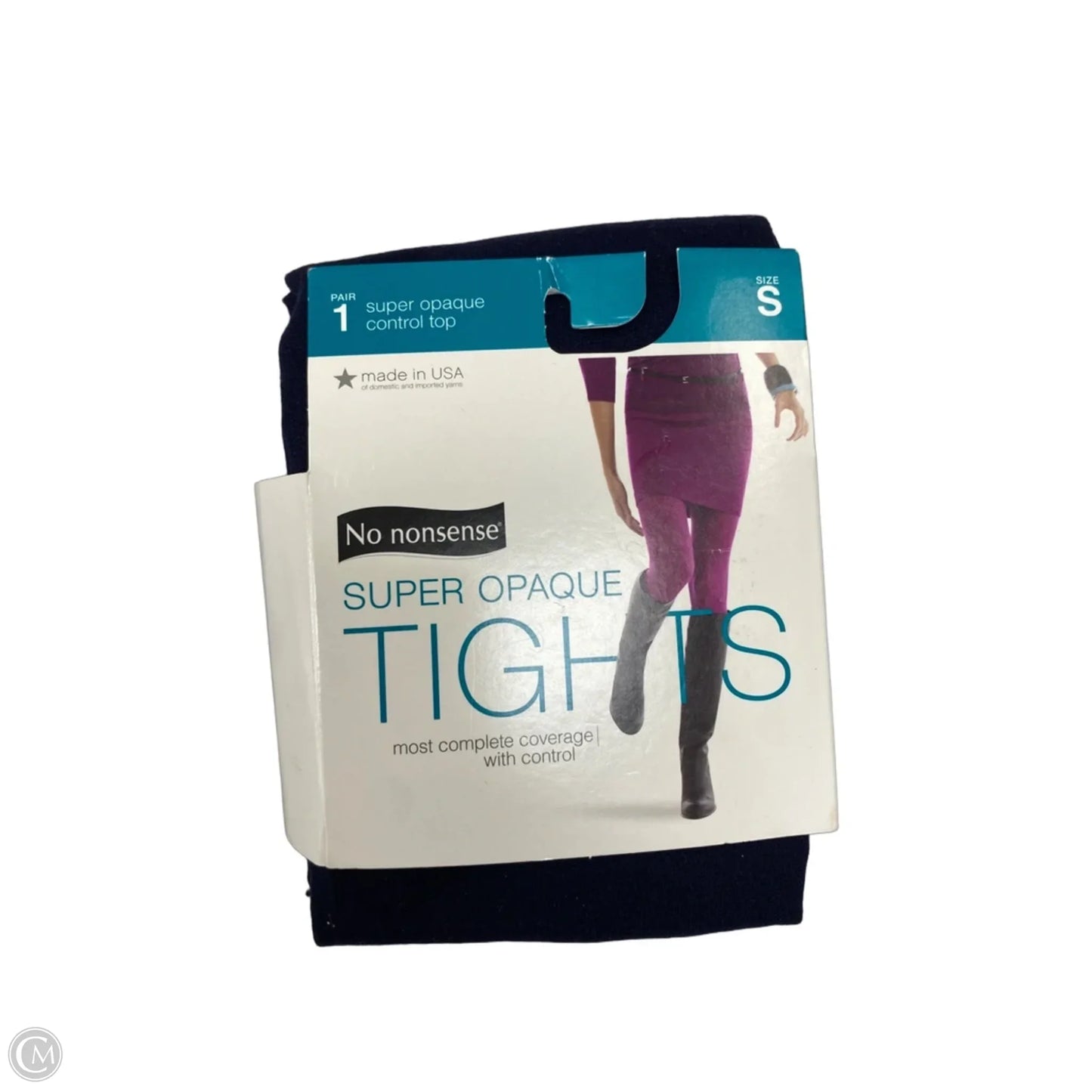 Tights By No Nonsense In Navy, Size: S