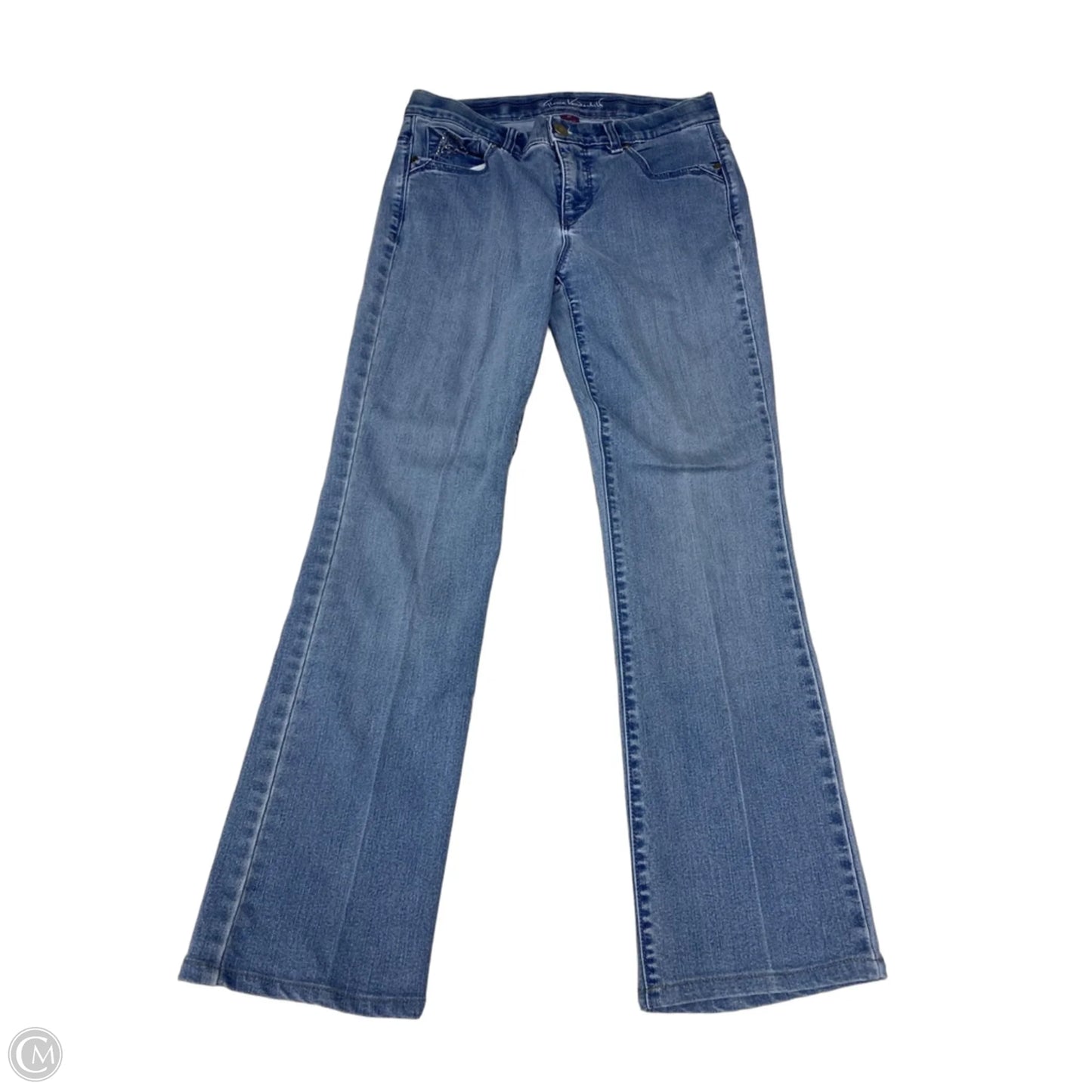 Jeans Straight By Gloria Vanderbilt In Blue, Size: 6p