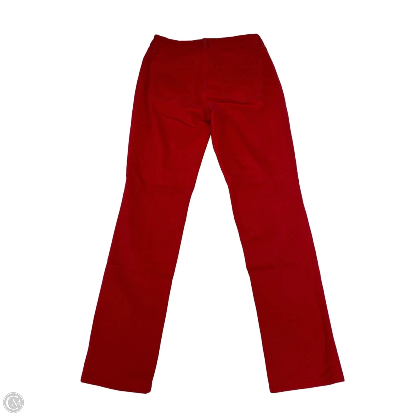 Jeans Straight By Charter Club In Red, Size: 4p