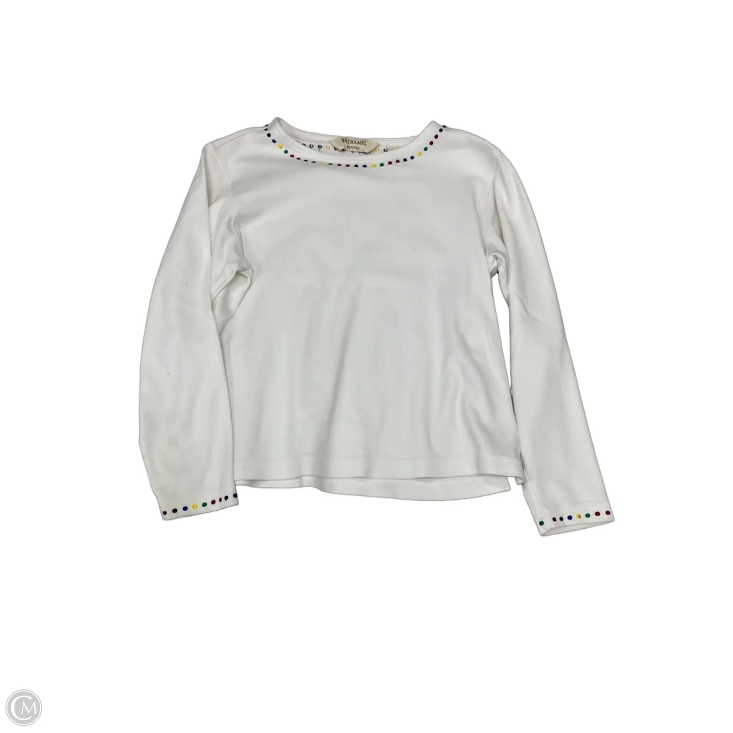 Top Long Sleeve By Bechamel In White, Size: Mp