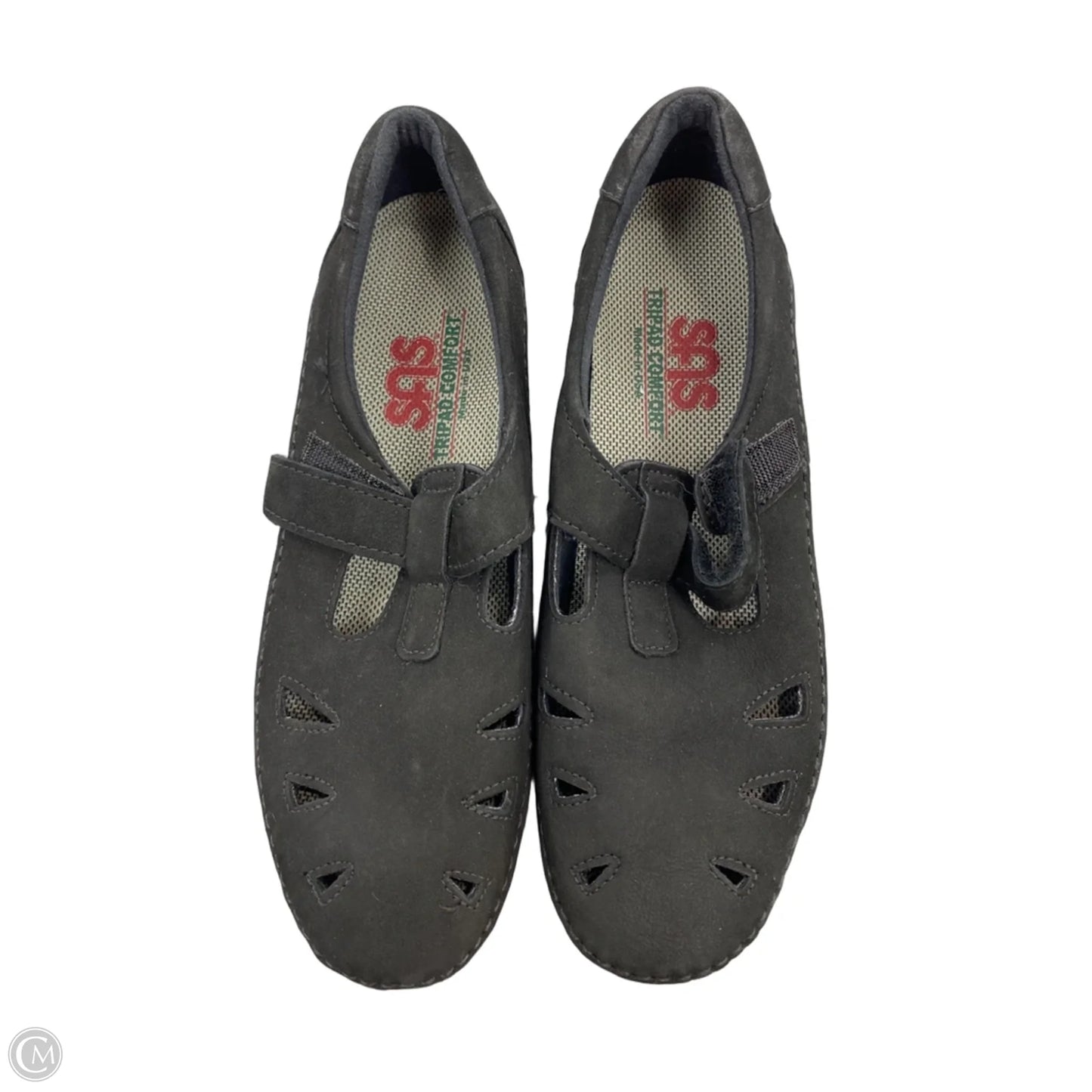 Shoes Flats By Sas In Black, Size: 8.5