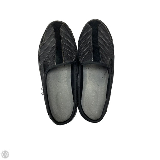 Shoes Flats By Easy Spirit In Black & Grey, Size: 8