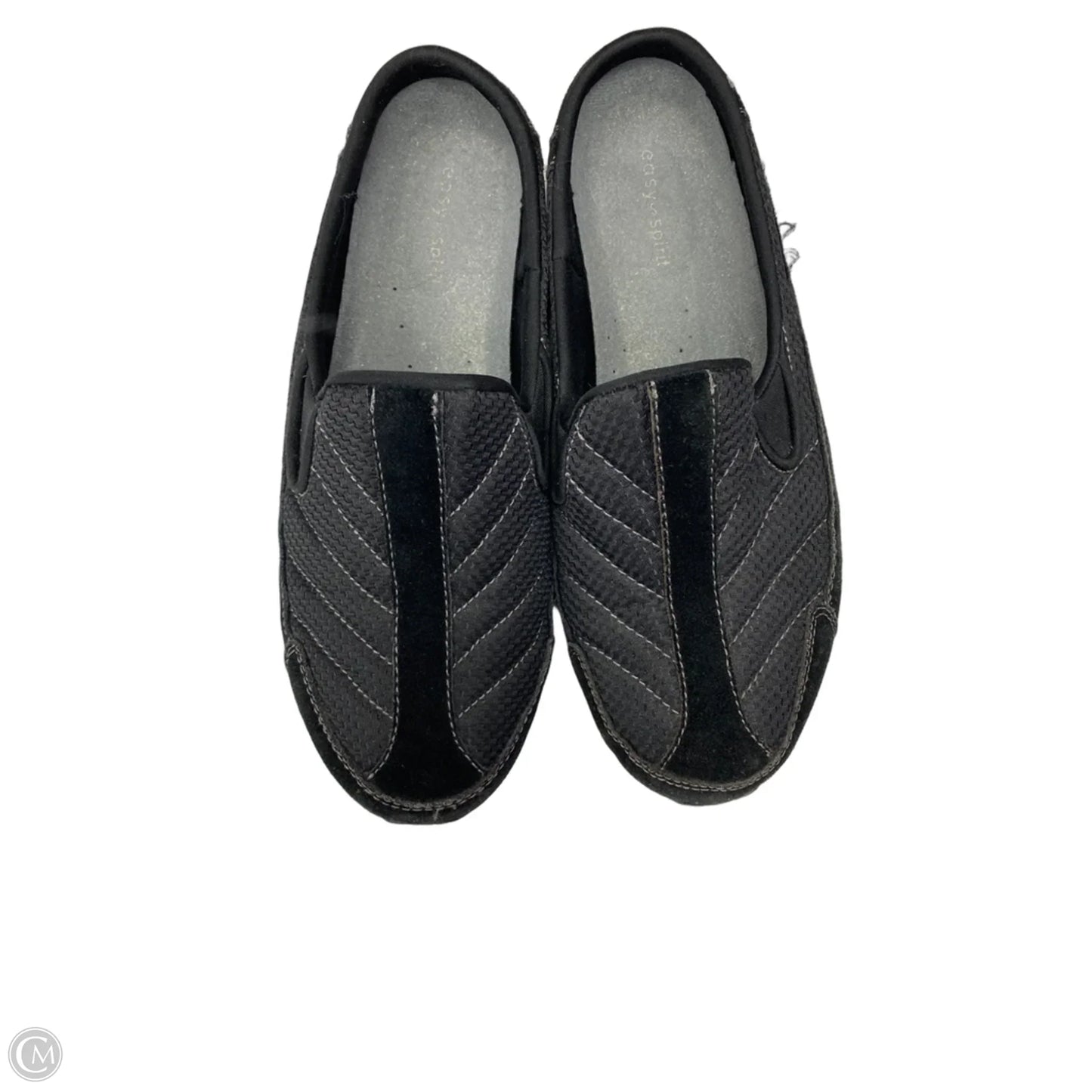 Shoes Flats By Easy Spirit In Black & Grey, Size: 8