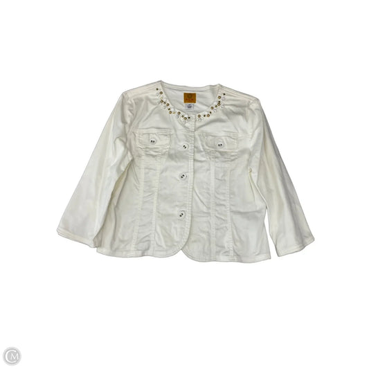Jacket Other By Ruby Rd In White, Size: 12p