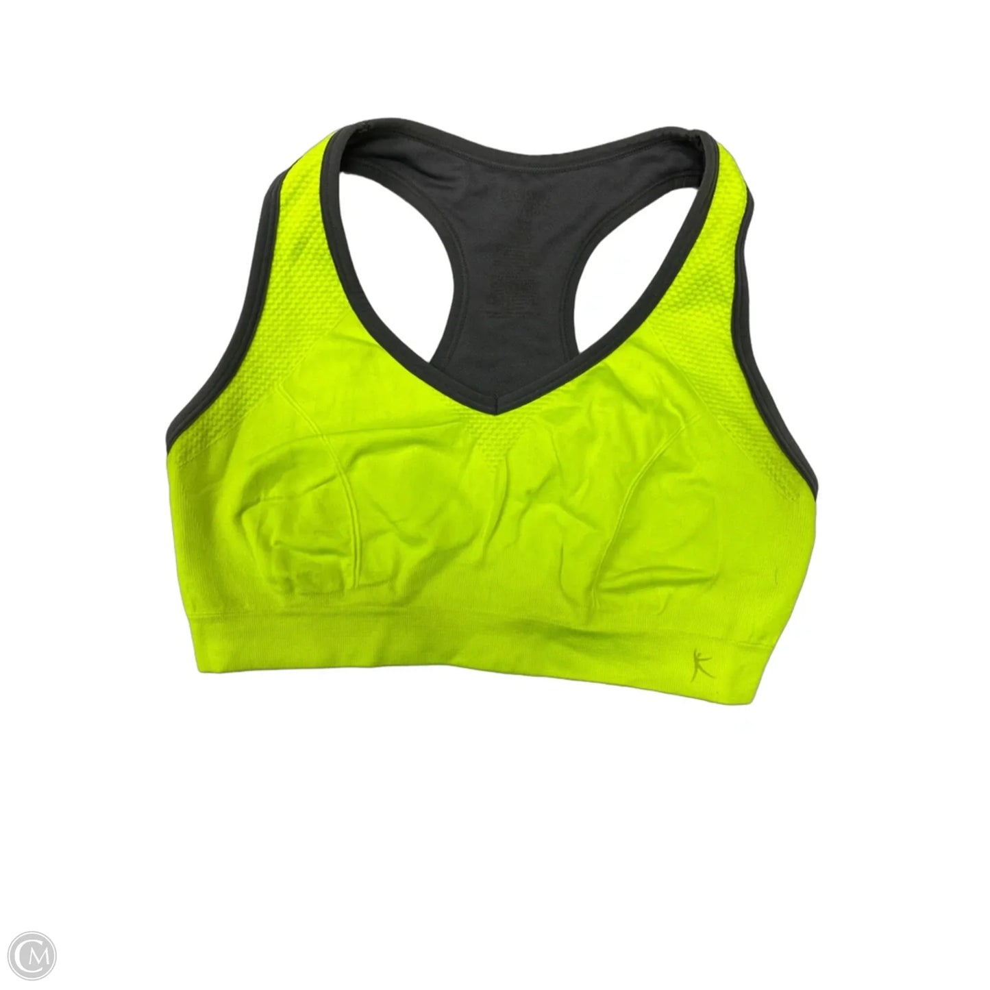 Athletic Bra By Danskin In Green, Size: M