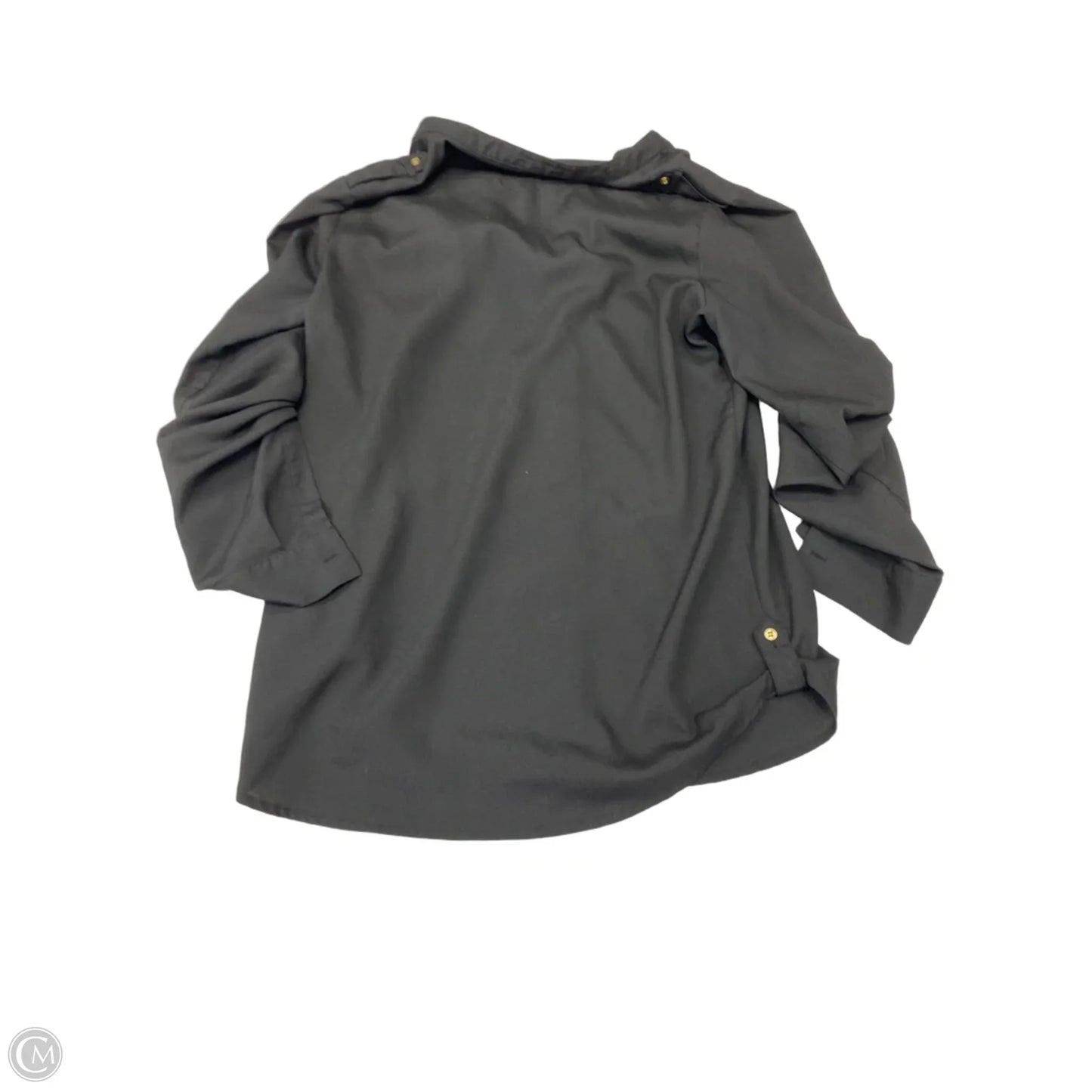Top Long Sleeve By Premise In Black, Size: M