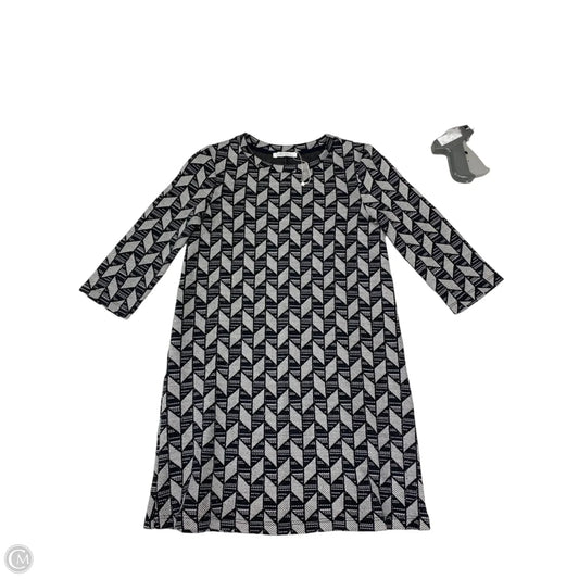 Dress Casual Short By Zara In Black & Grey, Size: S