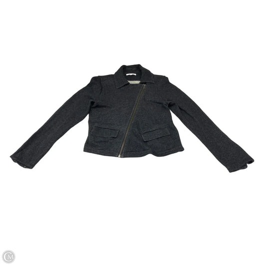 Jacket Moto By Cabi In Grey, Size: M
