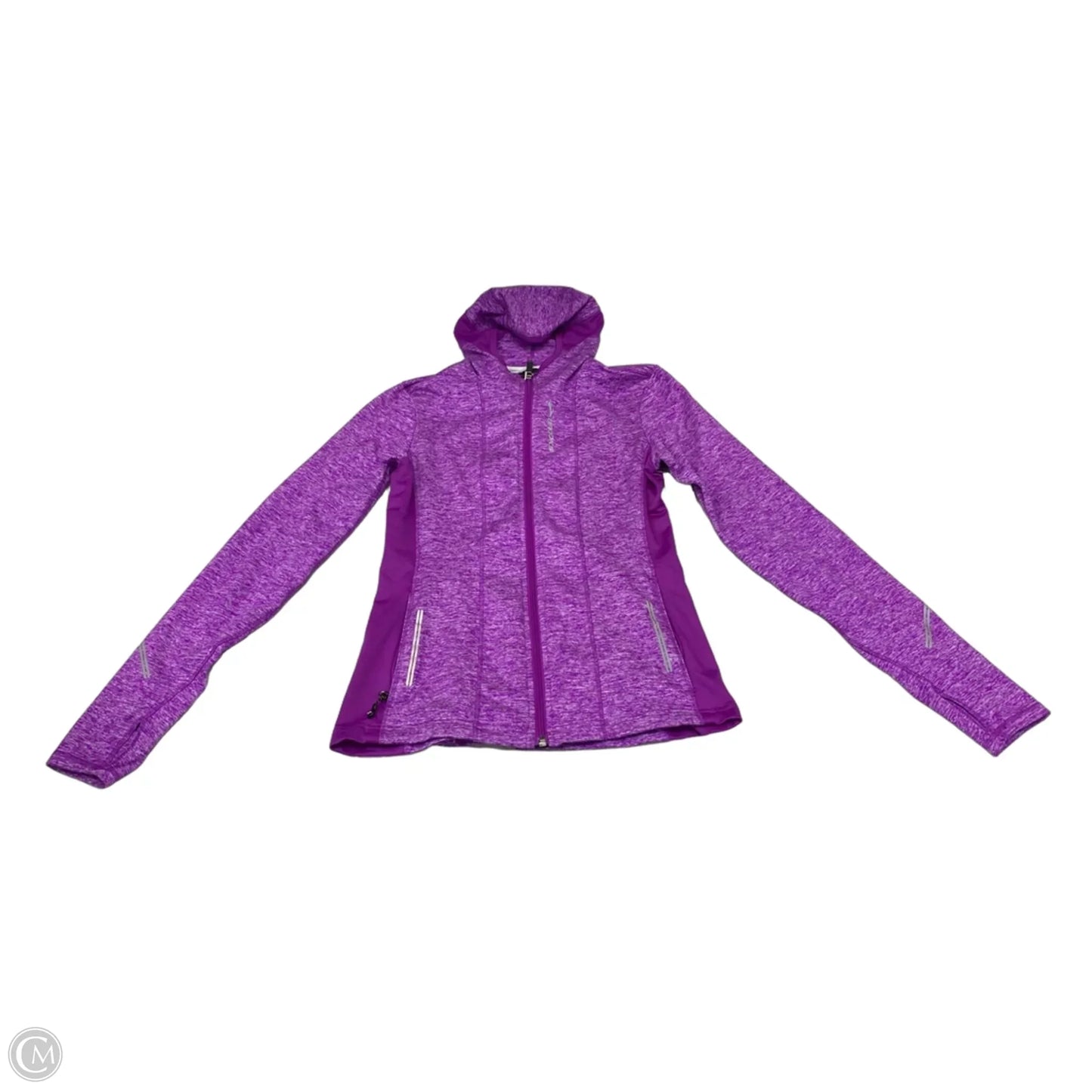 Athletic Sweatshirt Hoodie By Brooks In Purple, Size: S