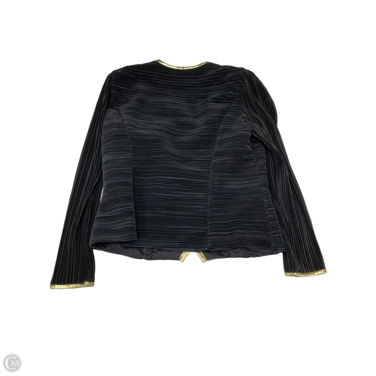 Skirt Set 2pc By Clothes Mentor In Black & Gold, Size: 18