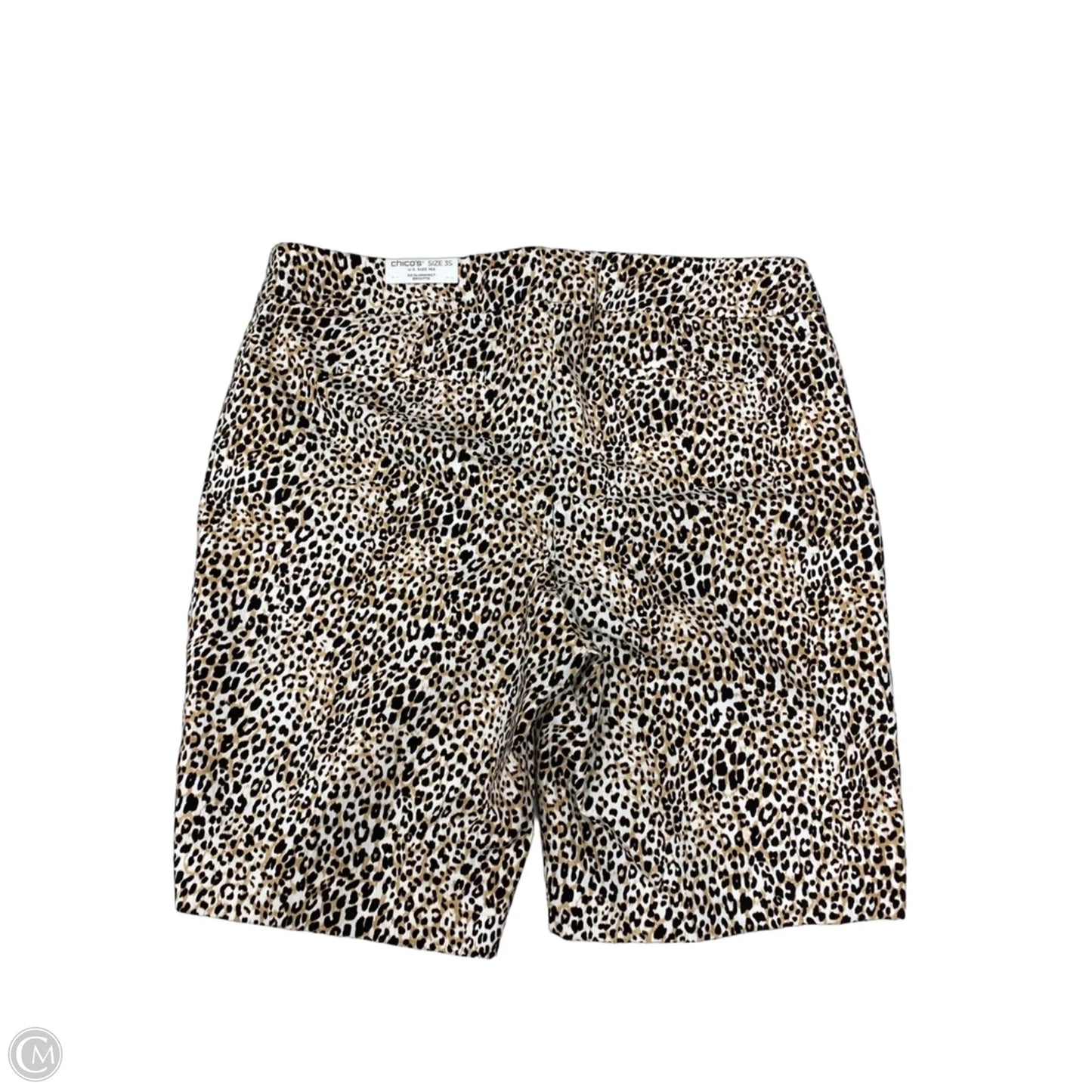 Shorts By Chicos In Animal Print, Size: 16