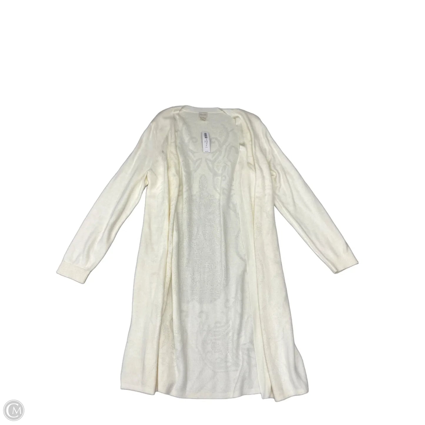 Kimono By Chicos In Cream, Size: 16