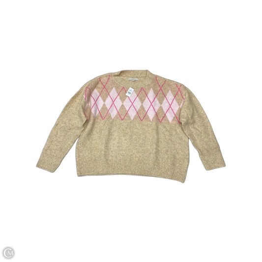 Sweater By Loft In Beige, Size: Xl
