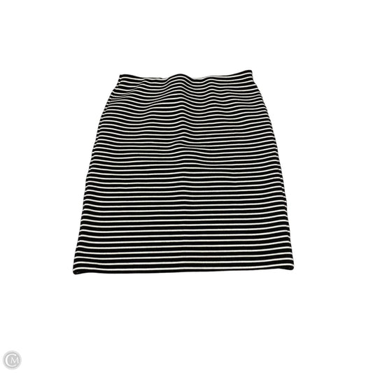Skirt Mini & Short By Loft In Black & White, Size: 8