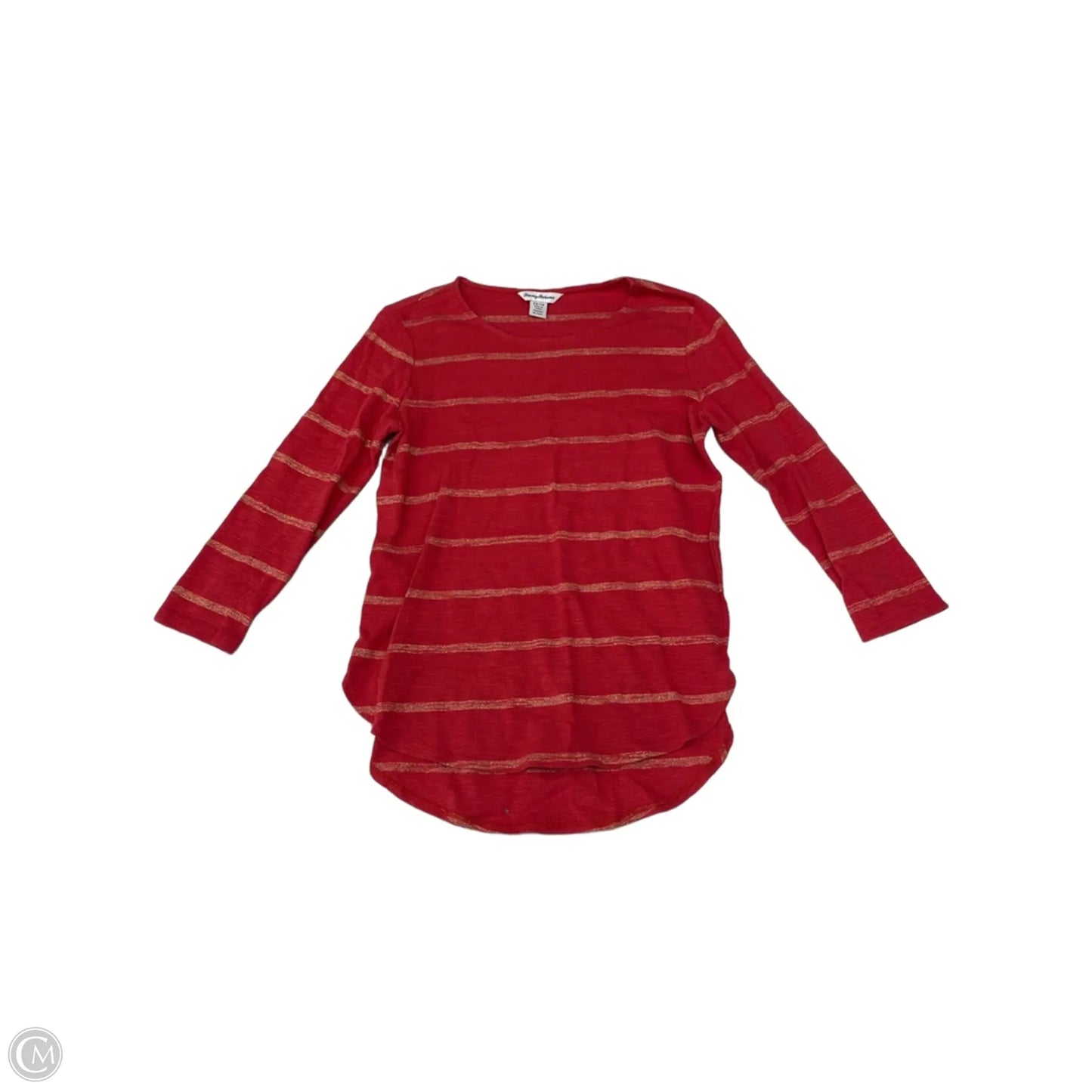Top 3/4 Sleeve By Tommy Bahama In Red, Size: Xs