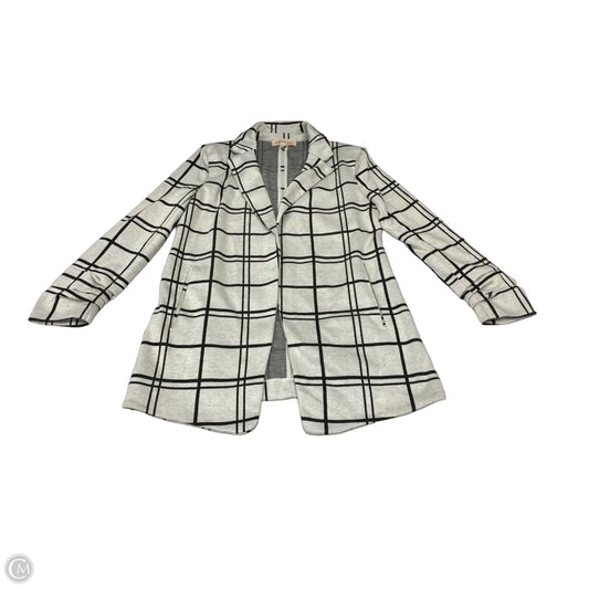 Blazer By Philosophy In Black & Cream, Size: Sp