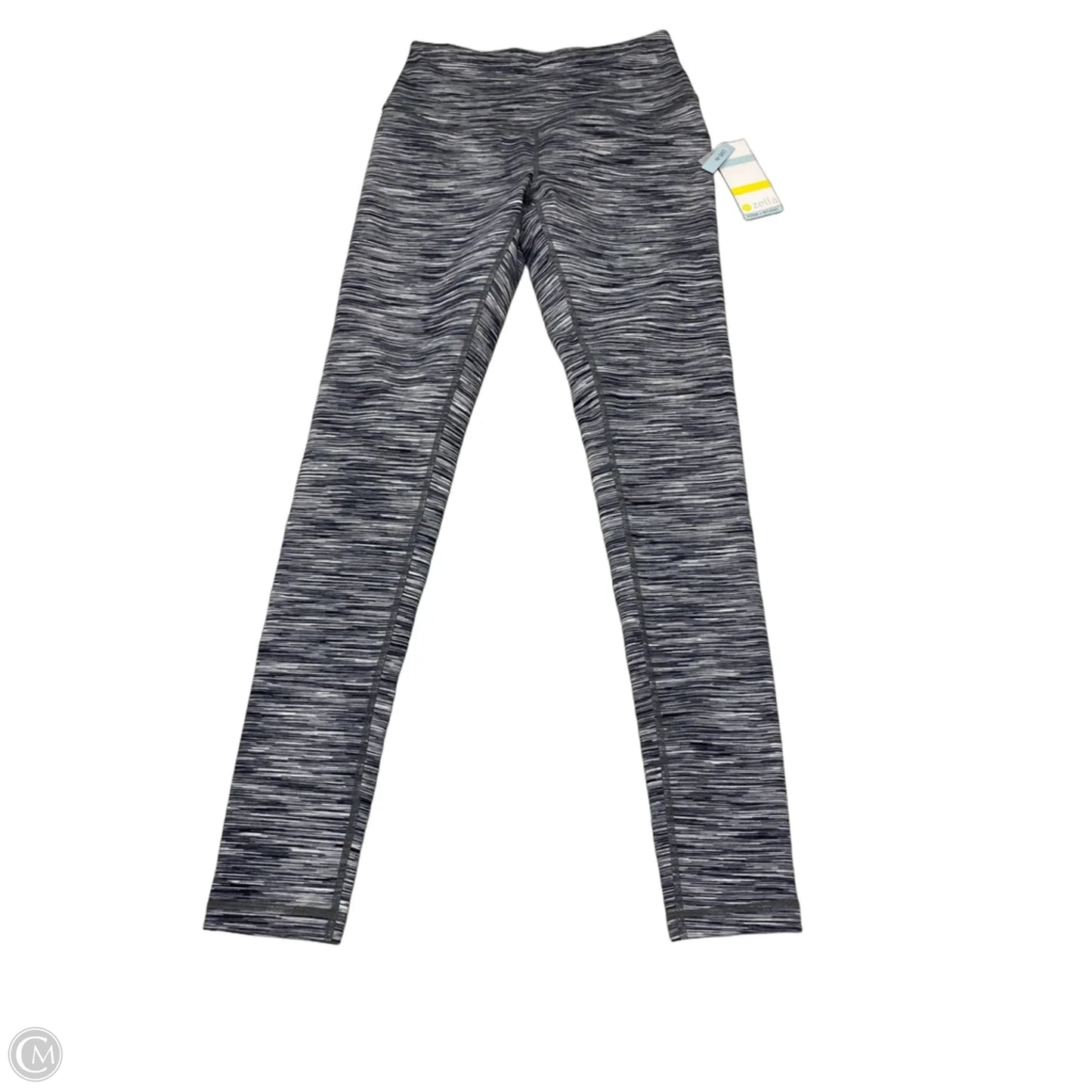 Athletic Leggings By Zella In Grey, Size: S