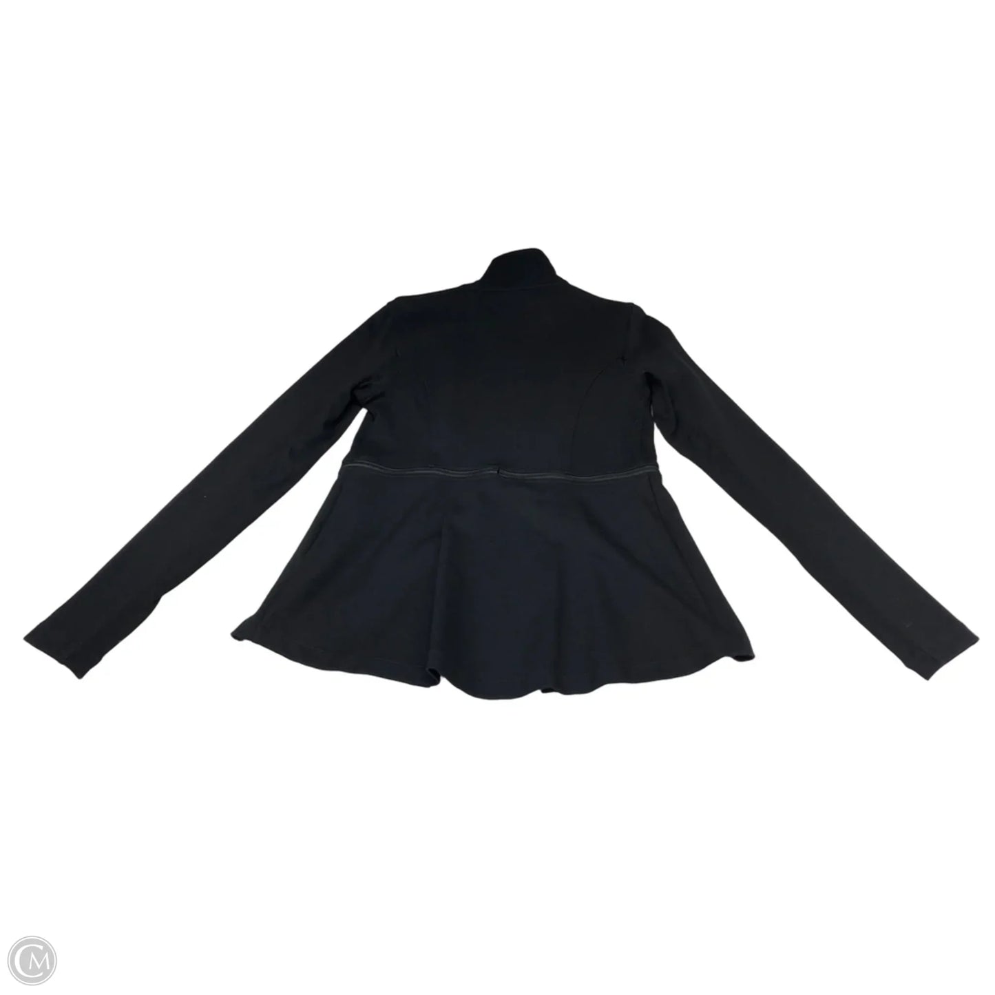 Athletic Jacket By Cabi In Black, Size: M