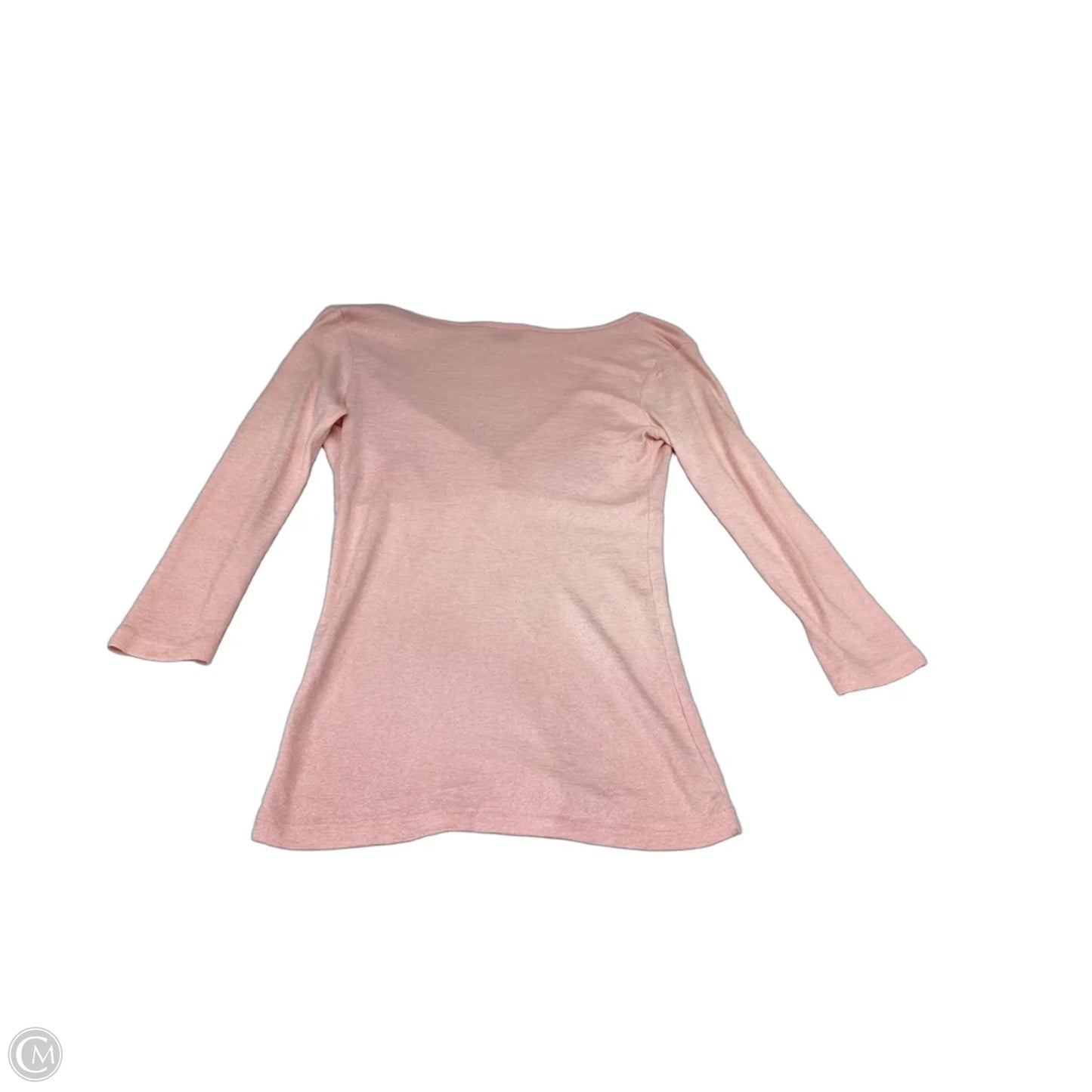 Top Long Sleeve By Michael Stars In Pink, Size: Osfm