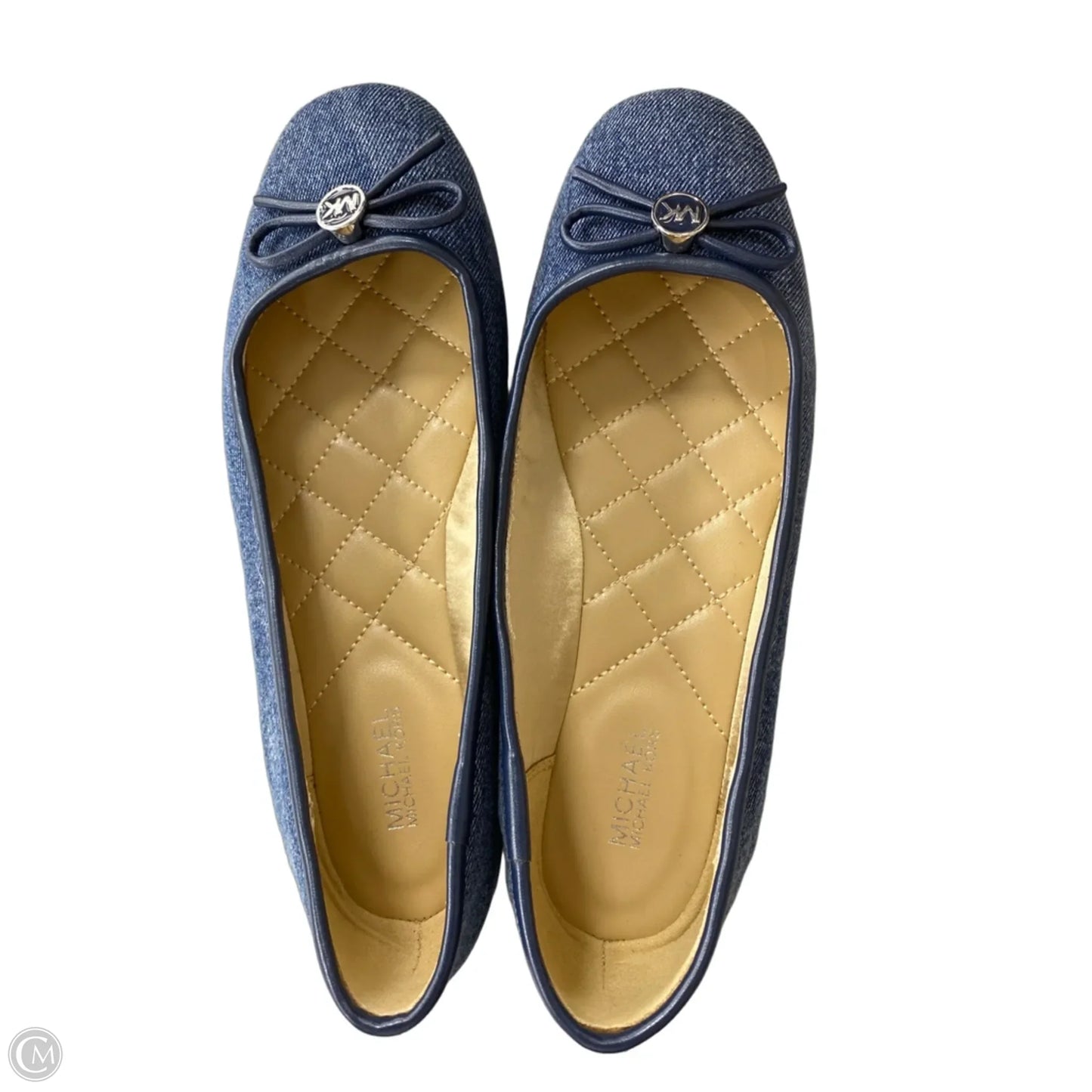 Shoes Designer By Michael Kors In Blue, Size: 7