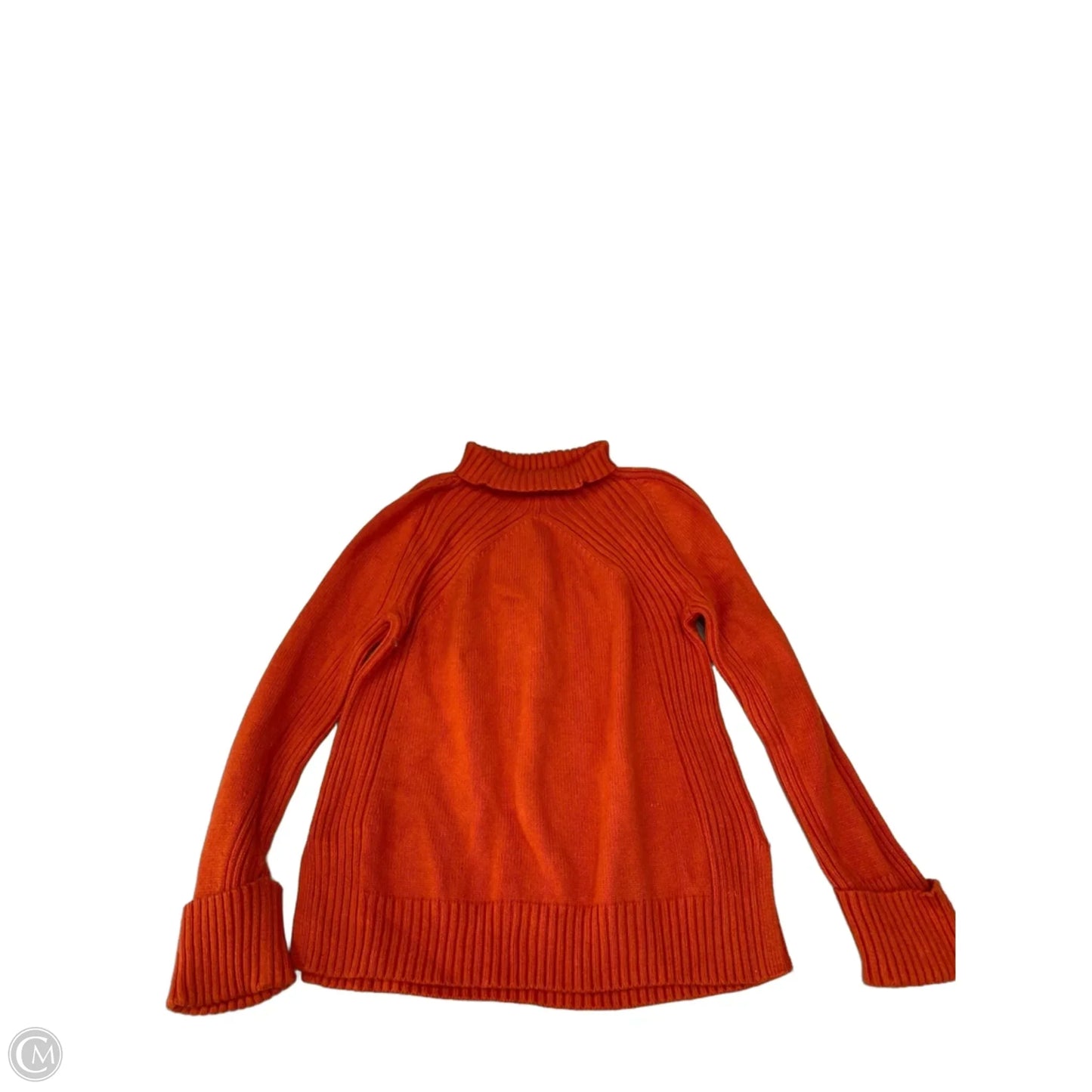 Sweater By Talbots In Orange, Size: M