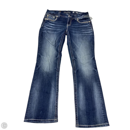 Jeans Boot Cut By Miss Me In Blue, Size: 14