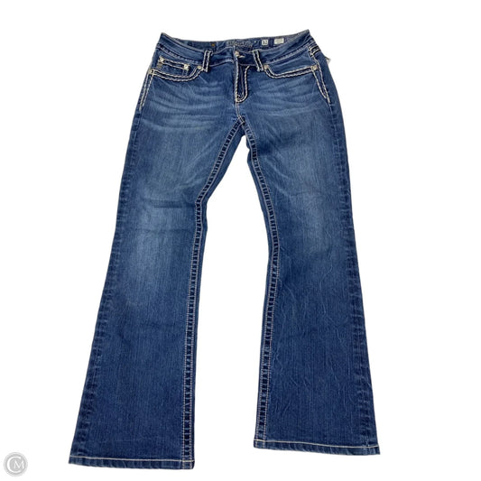 Jeans Boot Cut By Miss Me In Blue, Size: 14
