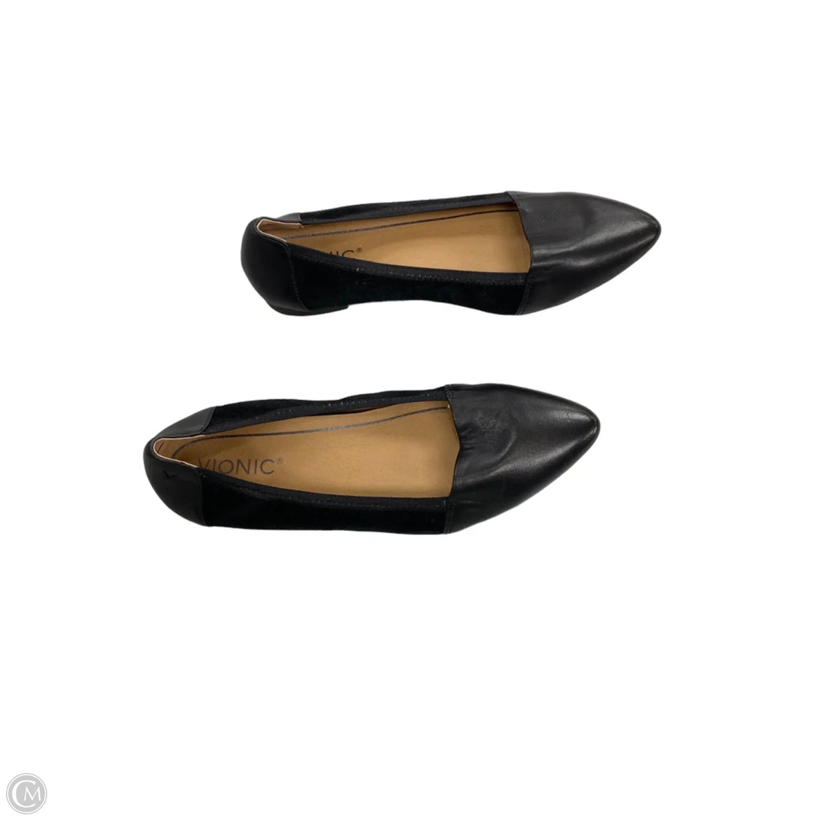 Shoes Flats By Vionic In Black, Size: 7