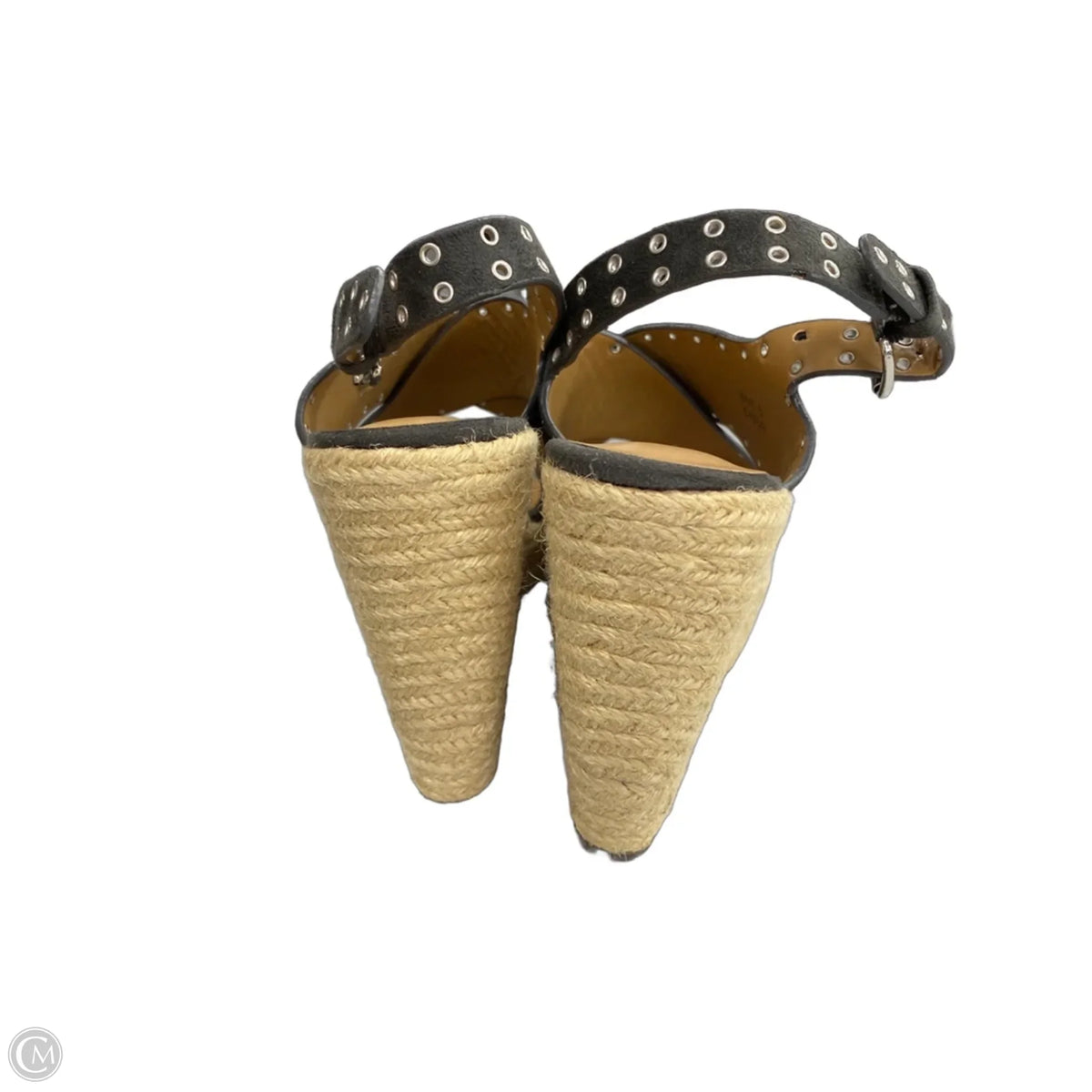 Sandals Heels Wedge By Report In Black, Size: 8