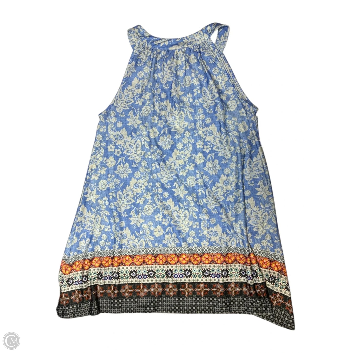 Dress Casual Midi By Cma In Blue, Size: S