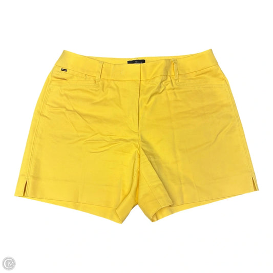 Shorts By White House Black Market In Yellow, Size: 4