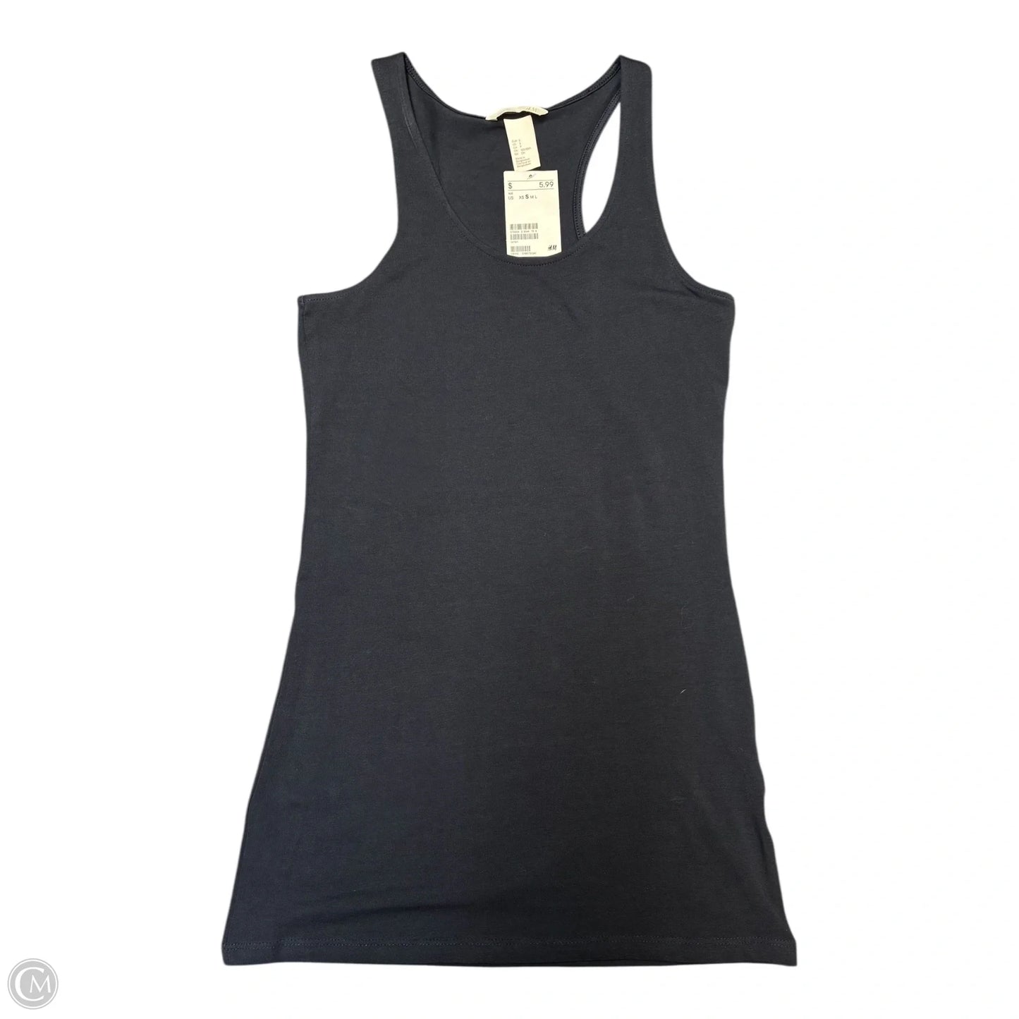 Tank Top By H&m In Navy, Size: S